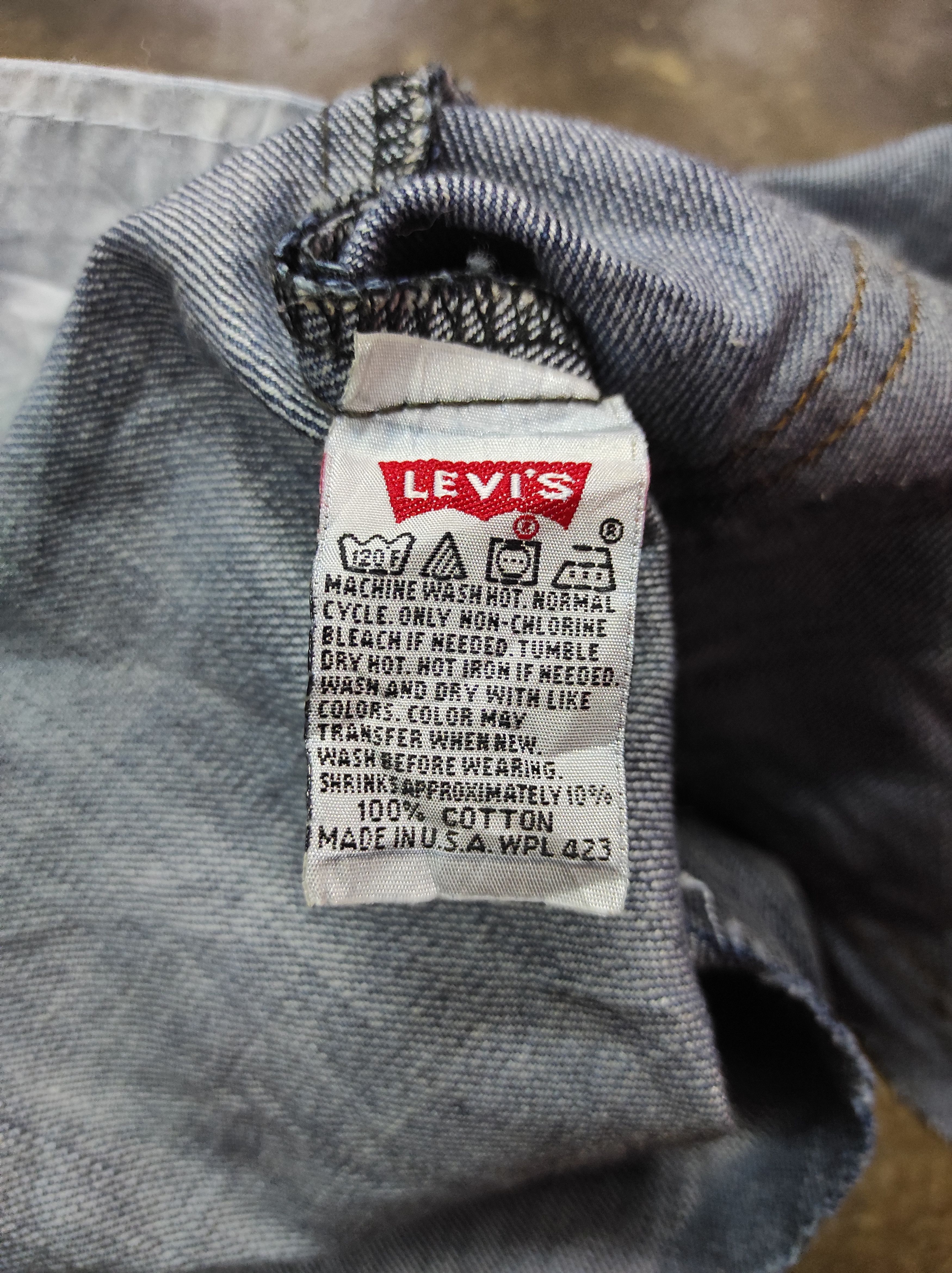LVC × Levi's Vintage Clothing LEVIS 501XX BIG E VINTAGE DISTRESSED DENIM JEANS Size US 33 - 12 Thumbnail