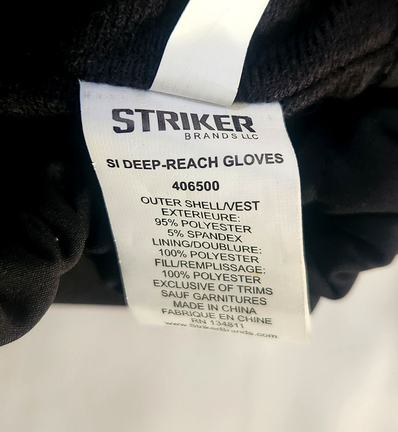 Other Striker ice si deep reach snow gloves sz XL Black 3M Thinsul Size ONE SIZE - 9 Thumbnail