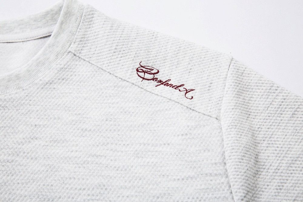 Japanese Brand Loose-fitting American-style men's casual crew neck T-shirt Size US 32 / EU 48 - 5 Thumbnail
