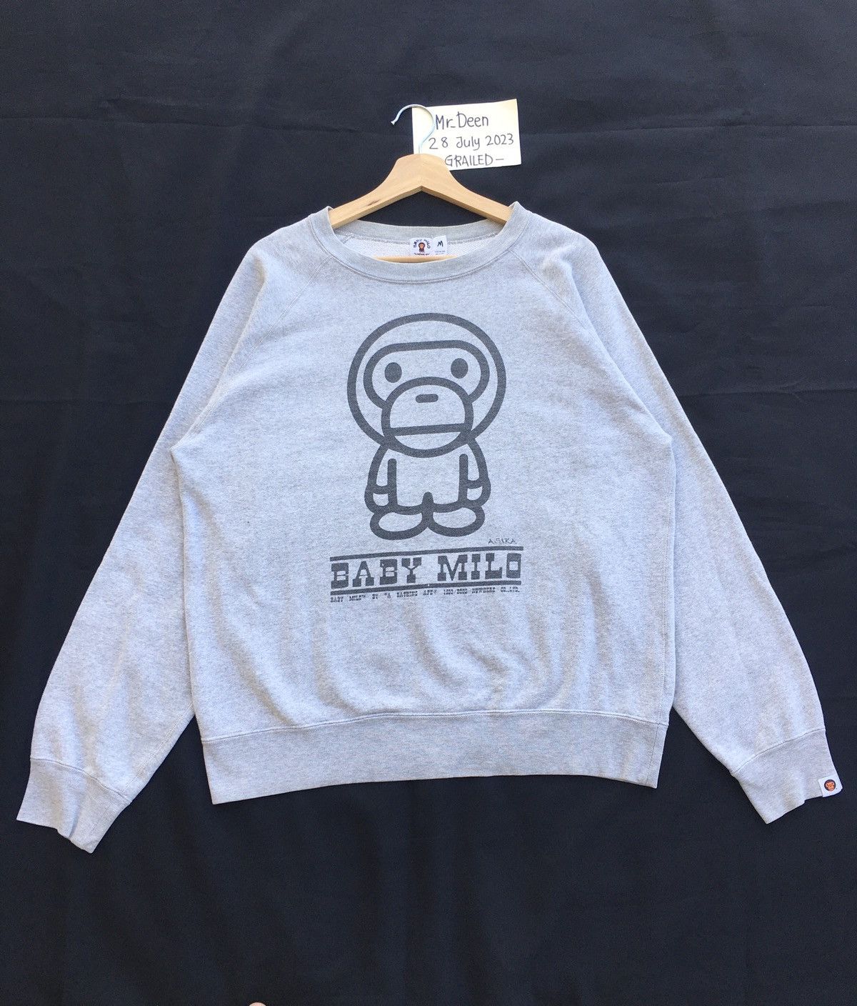 Bape Rare BAPE Baby Milo ASNKA Sweatshirt Size US M / EU 48-50 / 2 - 1 Thumbnail
