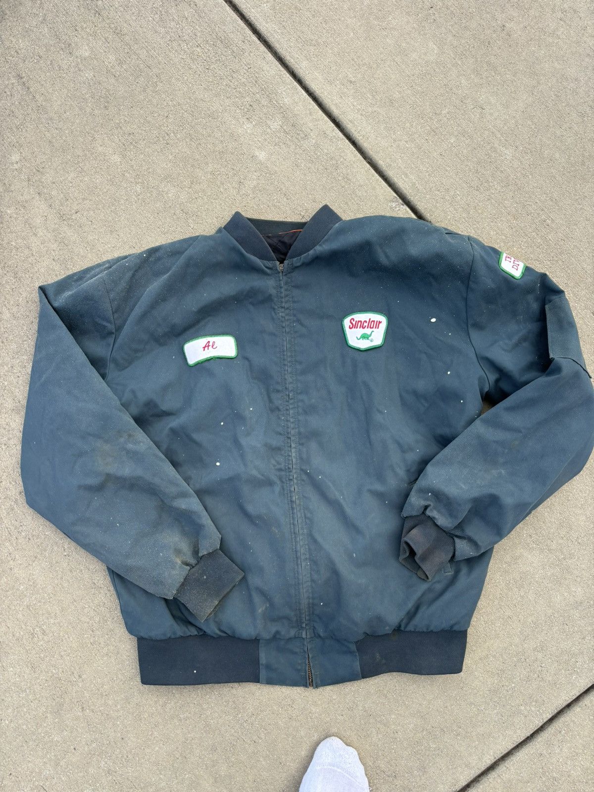 Japanese Brand × Vintage Vintage Sinclair Work Bomber Size US XL / EU 56 / 4 - 1 Thumbnail