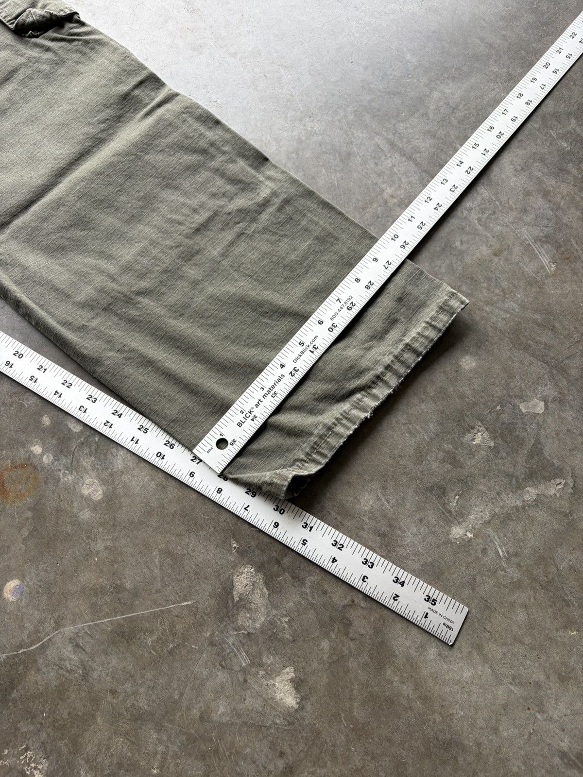 Wrangler Vintage Wrangler Riggs Cargo Carpenter Workwear Green Pants Size US 36 / EU 52 - 7 Thumbnail