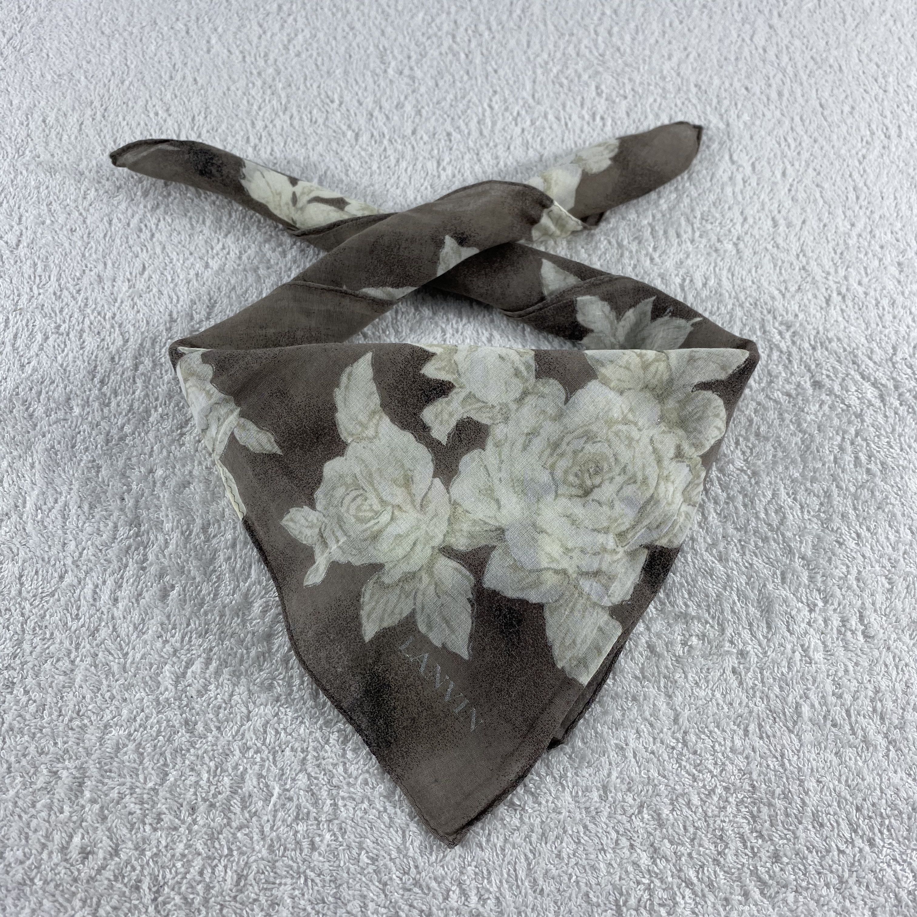 Lanvin × Vintage Lanvin Neckerchief / Bandana / Handkerchief Size ONE SIZE - 1 Thumbnail