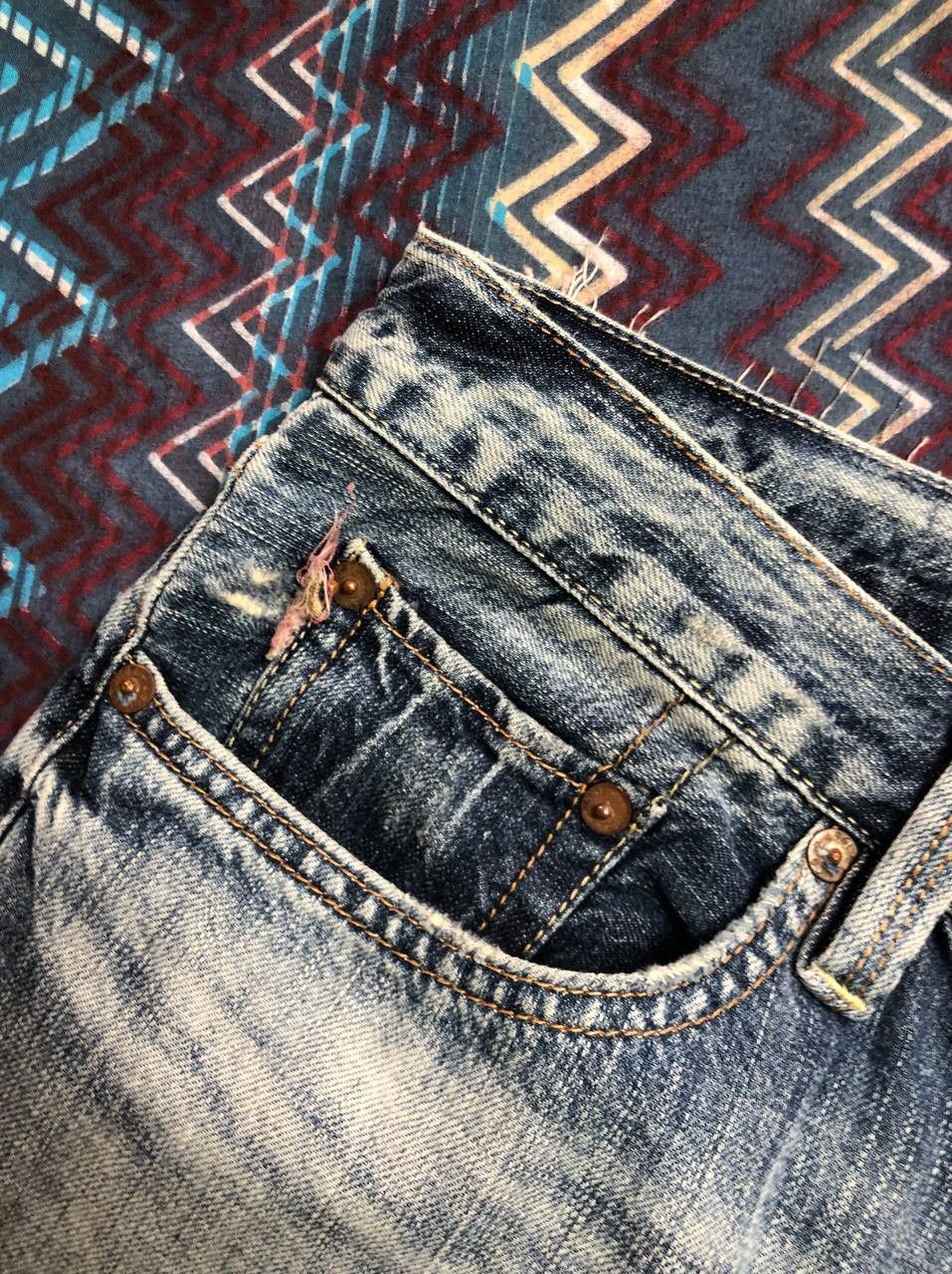 Polo Ralph Lauren jeans pants blue Y2K vintage Polo Ralph Lauren Size US 29 - 17 Thumbnail