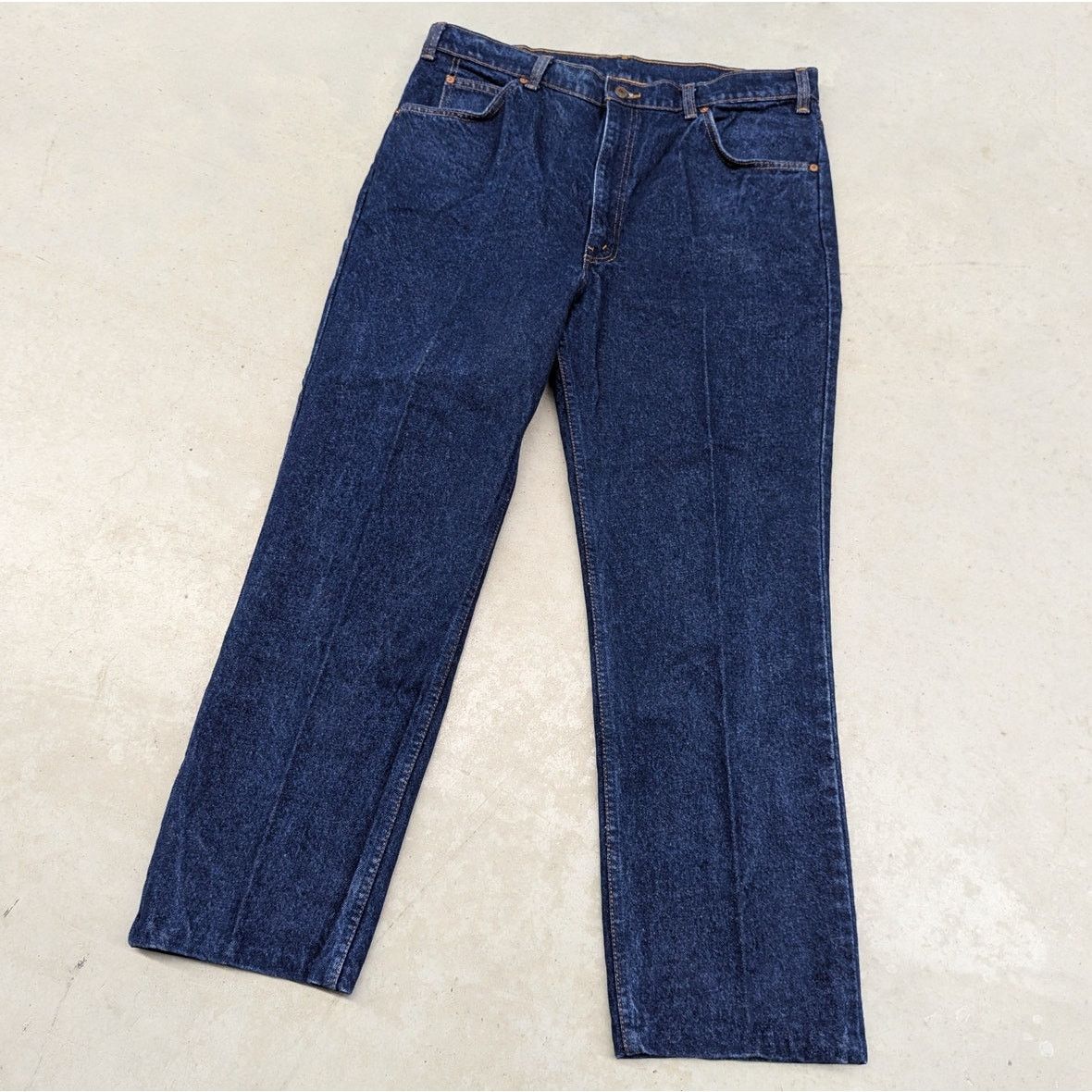 Levi's × Levi's Vintage Clothing × Vintage Vintage Levis 619 Made in Canada Orange Tab Blue Jeans Size US 37 - 2 Thumbnail