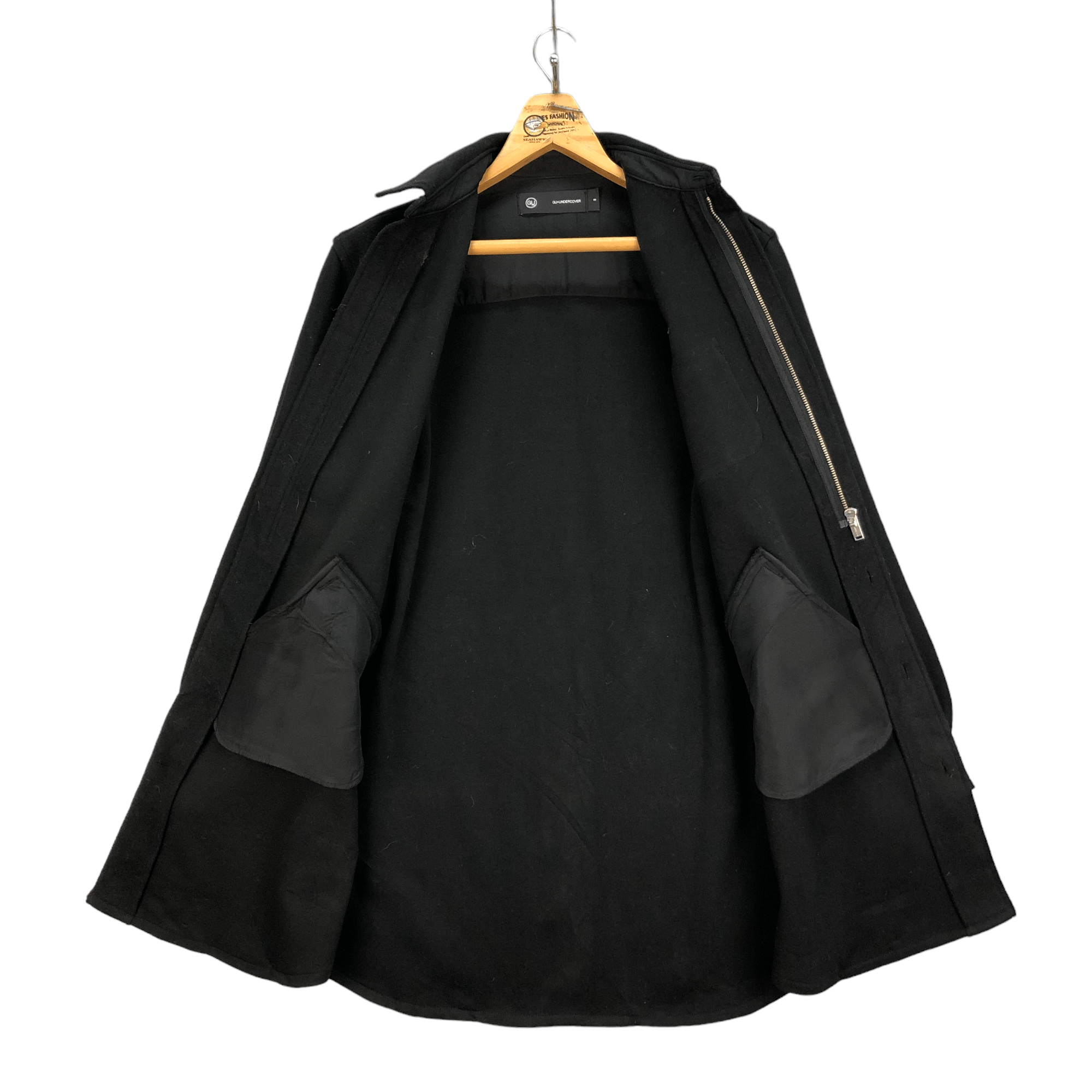 GU × Undercover GU X UNDERCOVER HALF ZIPPER & BUTTON SHIRT JACKET #5096-33 Size US S / EU 44-46 / 1 - 9 Thumbnail