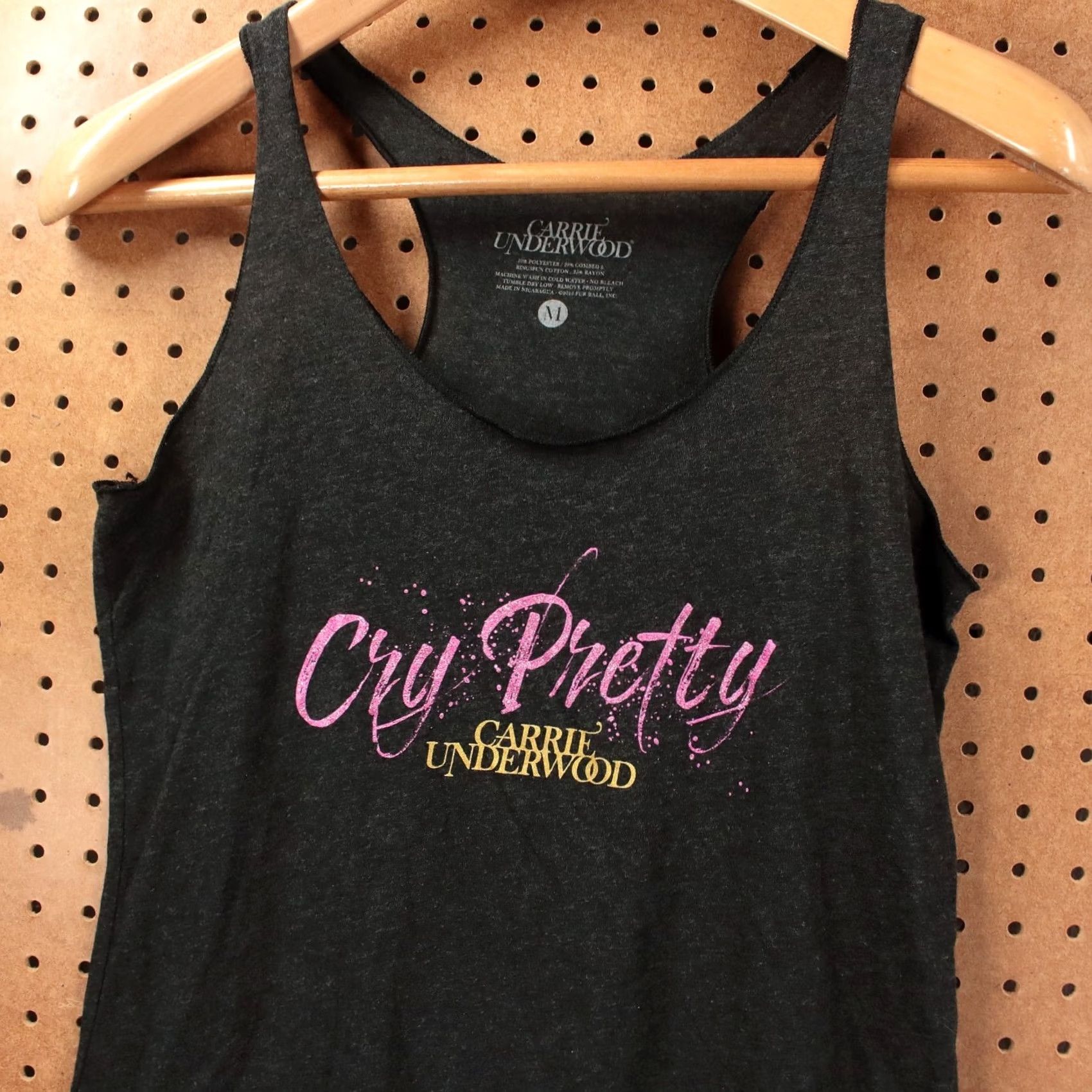 Vintage Carrie Underwood Cry Pretty 2019 Tour tank top MEDIUM american idol y2k women's Size M / US 6-8 / IT 42-44 - 2 Thumbnail