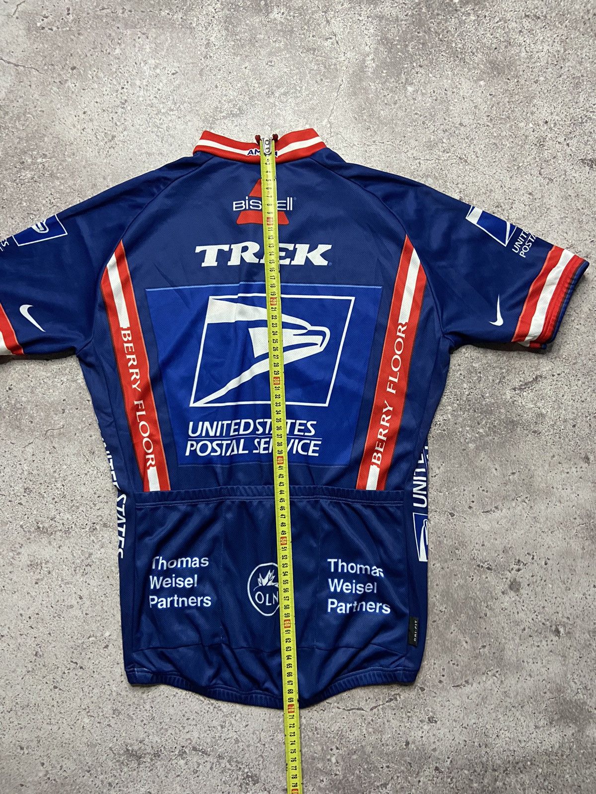 Nike × Vintage NIKE Postal Service US TREK Subaru Cycling Jersey Bike Size US M / EU 48-50 / 2 - 7 Thumbnail