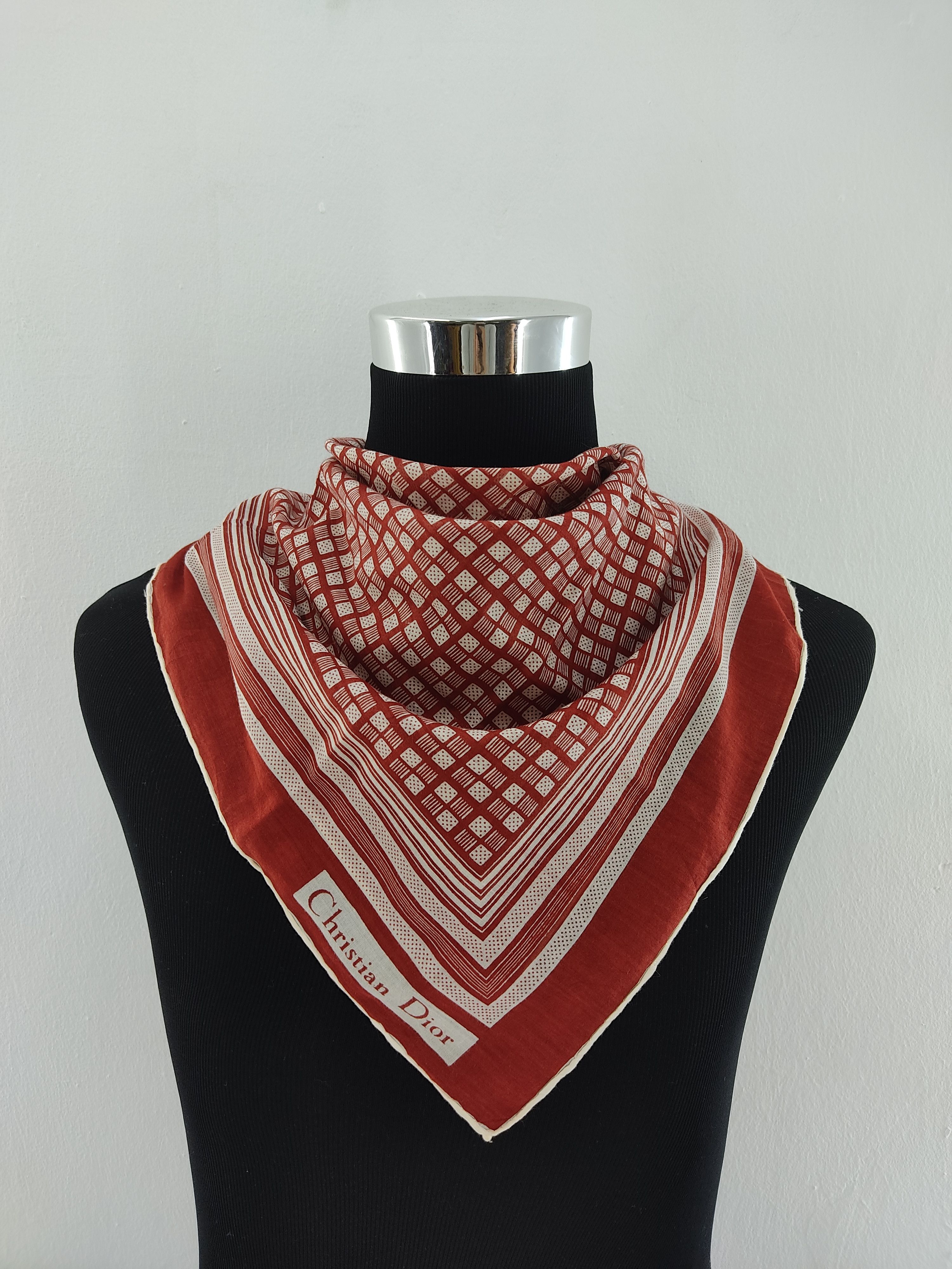 Christian Dior Monsieur Vintage Christian Dior Shawl / Neckwear / Scarf Size ONE SIZE - 2 Thumbnail