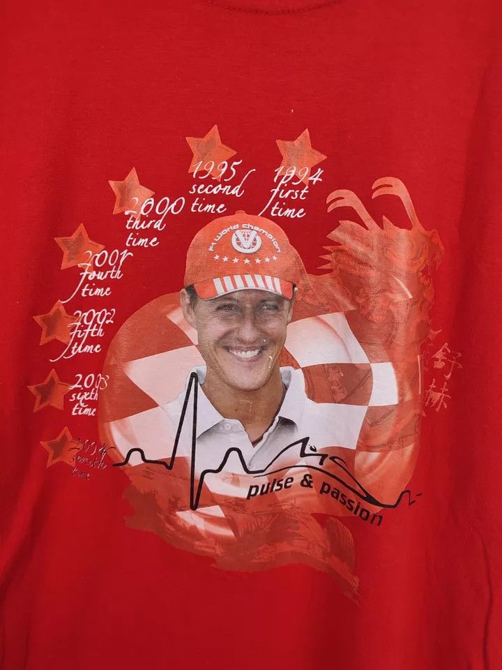 Vintage Mens Official Michael Schumacher Pulse & Passion F1 Size US M / EU 48-50 / 2 - 14 Thumbnail