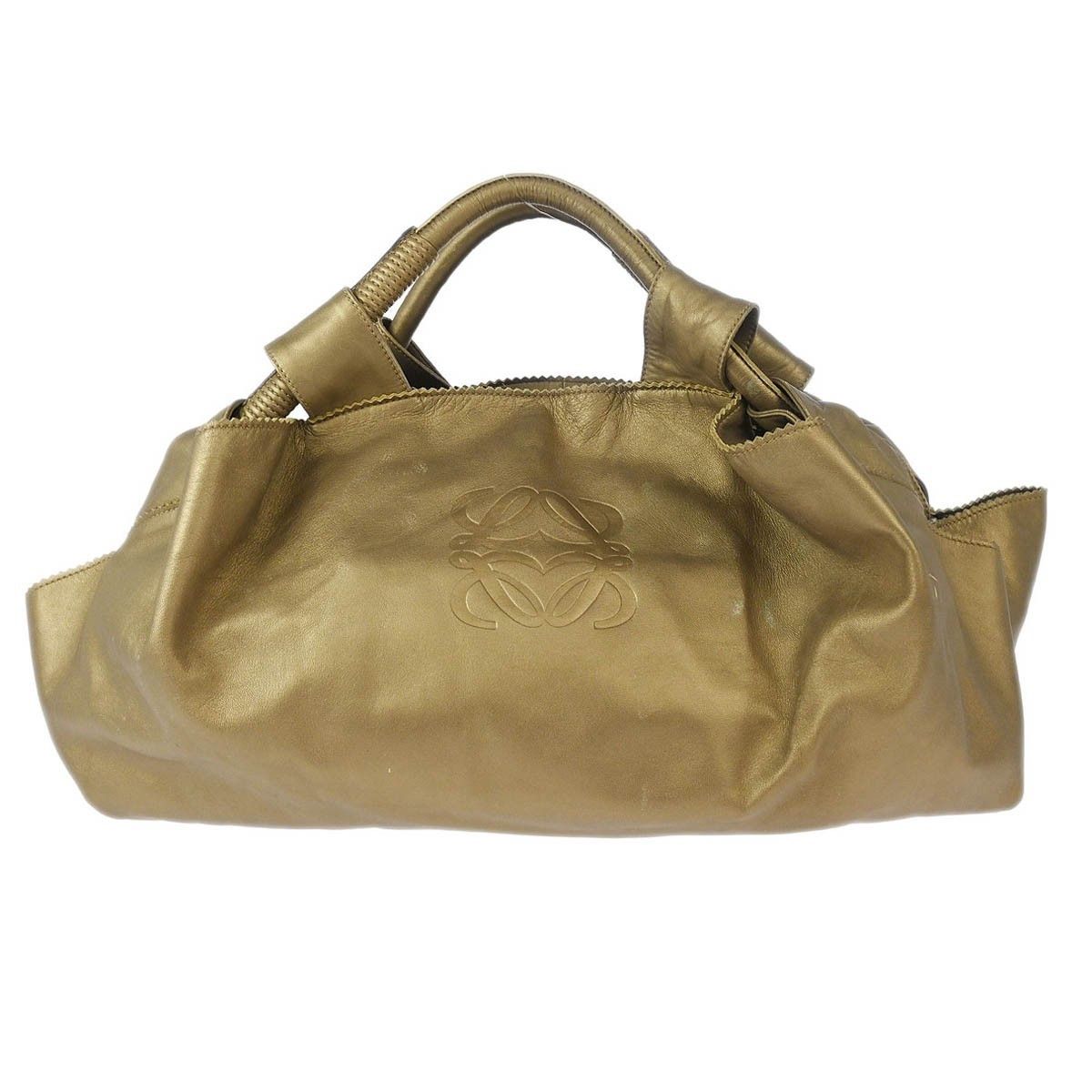 Loewe Loewe Anagram Logo Nappa Aire Hand Bag Leather Size ONE SIZE - 1 Thumbnail