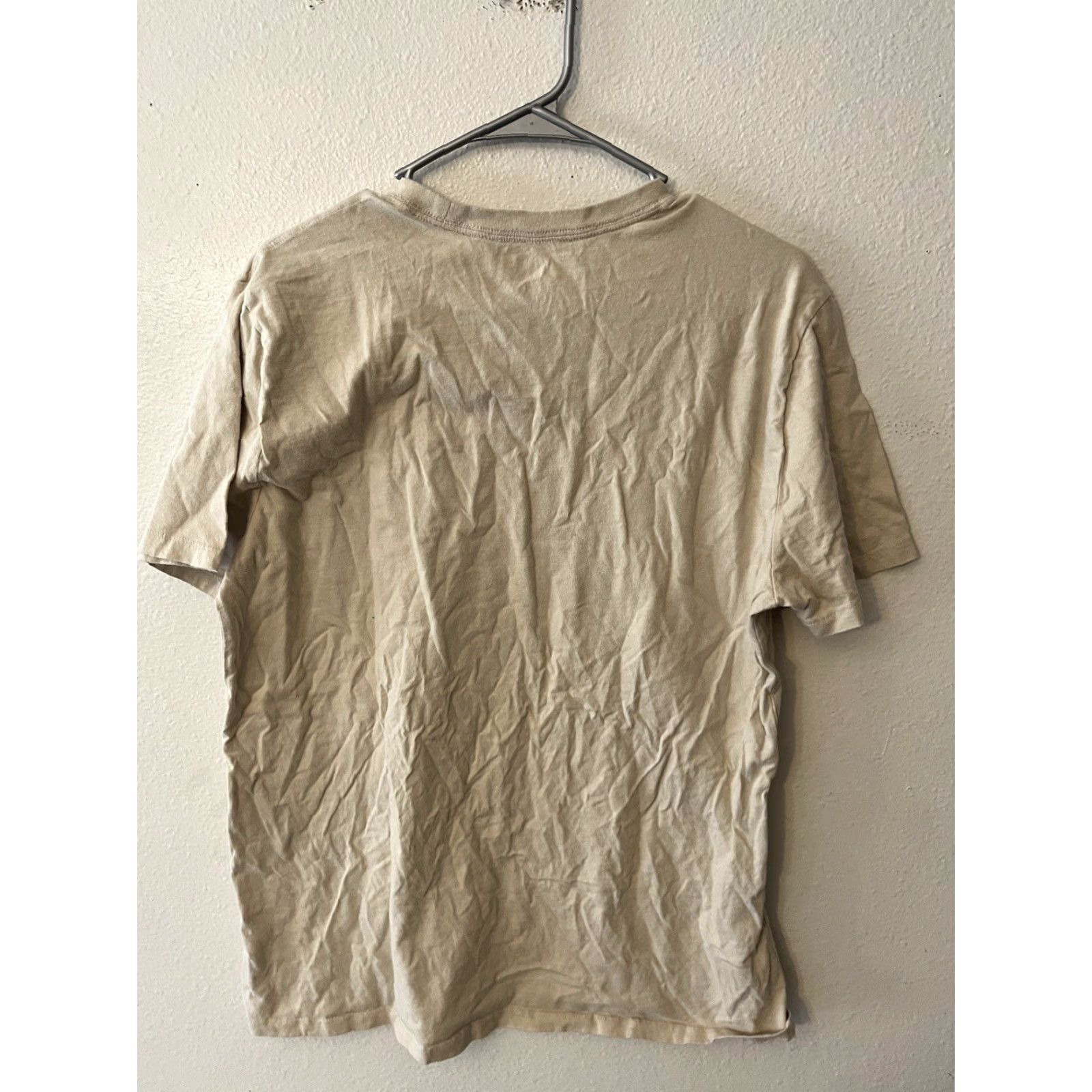 Gap Gap Everyday Soft Men's Short Sleeve Crew Neck T-shirt Large Brown Graphic Size US L / EU 52-54 / 3 - 2 Thumbnail