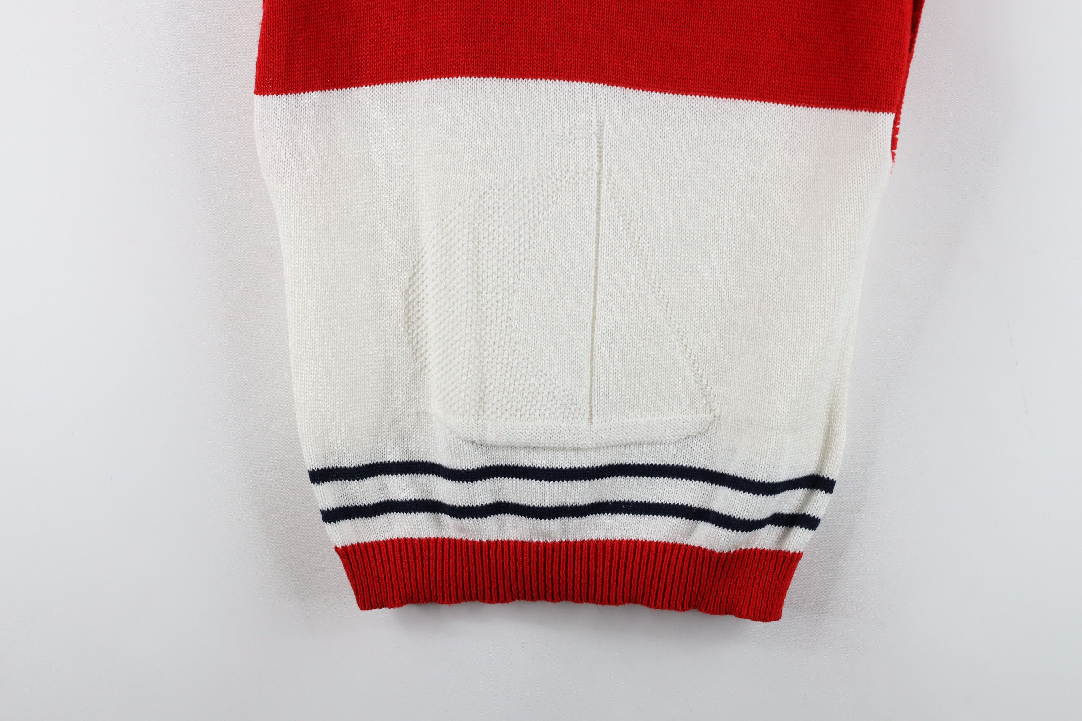 Vintage Vintage 70s 80s Streetwear Sailboat Knit Sweater Vest USA Size M / US 6-8 / IT 42-44 - 3 Thumbnail
