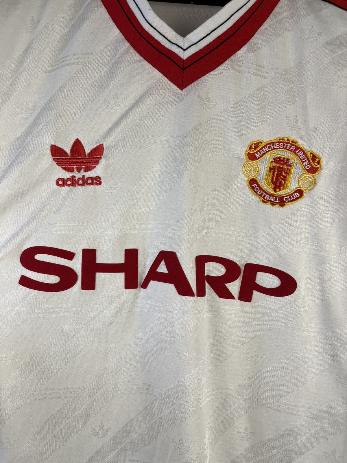 Adidas Adidas Manchester United Sharp Jersey Size US XL / EU 56 / 4 - 5 Thumbnail