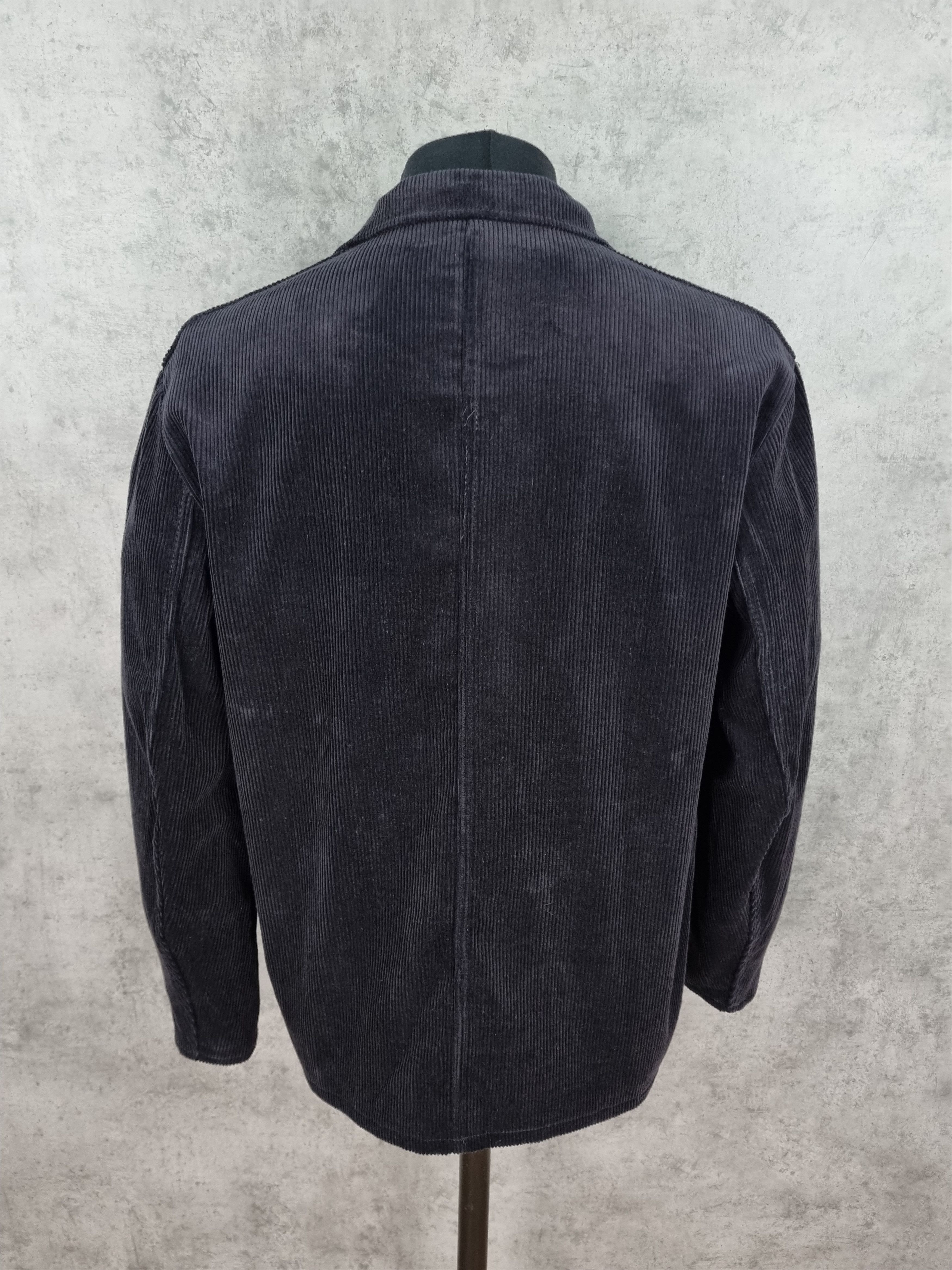 Le Laboureur × Vetra 90s New VEB Oberbekleidung Berlin Corduroy Blazer Jacket Size US L / EU 52-54 / 3 - 6 Thumbnail