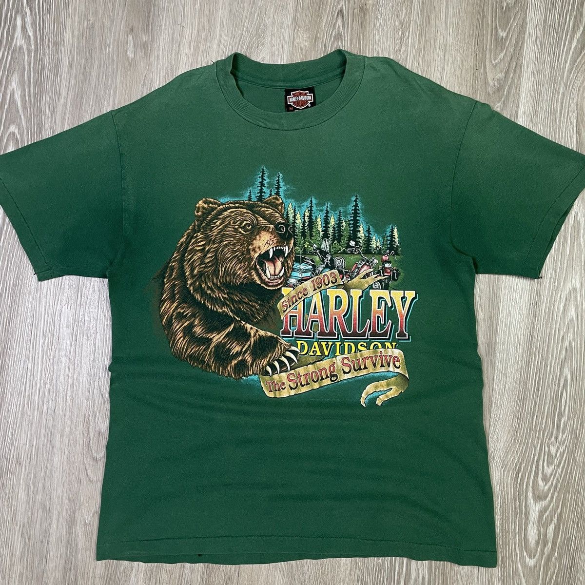 Harley Davidson T-shirt Single stitch