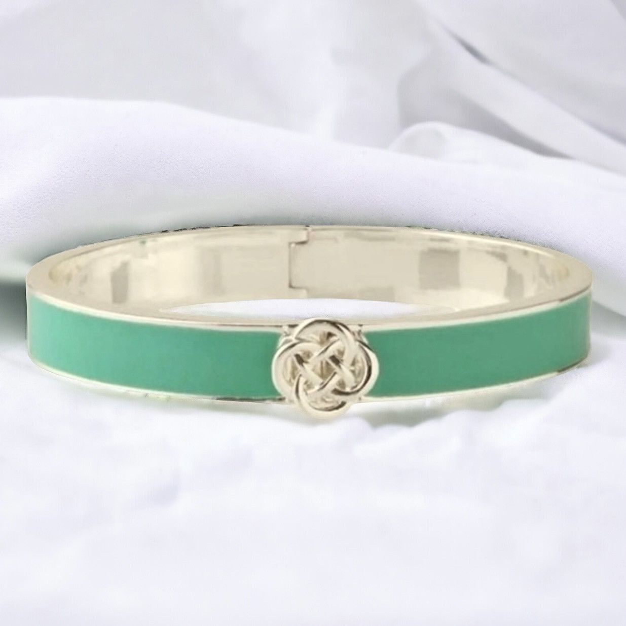 Other Stella & Dot Lindsey turquoise hinged bangle bracelet Size ONE SIZE - 1 Thumbnail