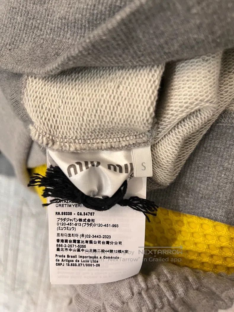 Miu Miu Miu Miu Size s Grey polo neck sweater Size S / US 4 / IT 40 - 5 Thumbnail