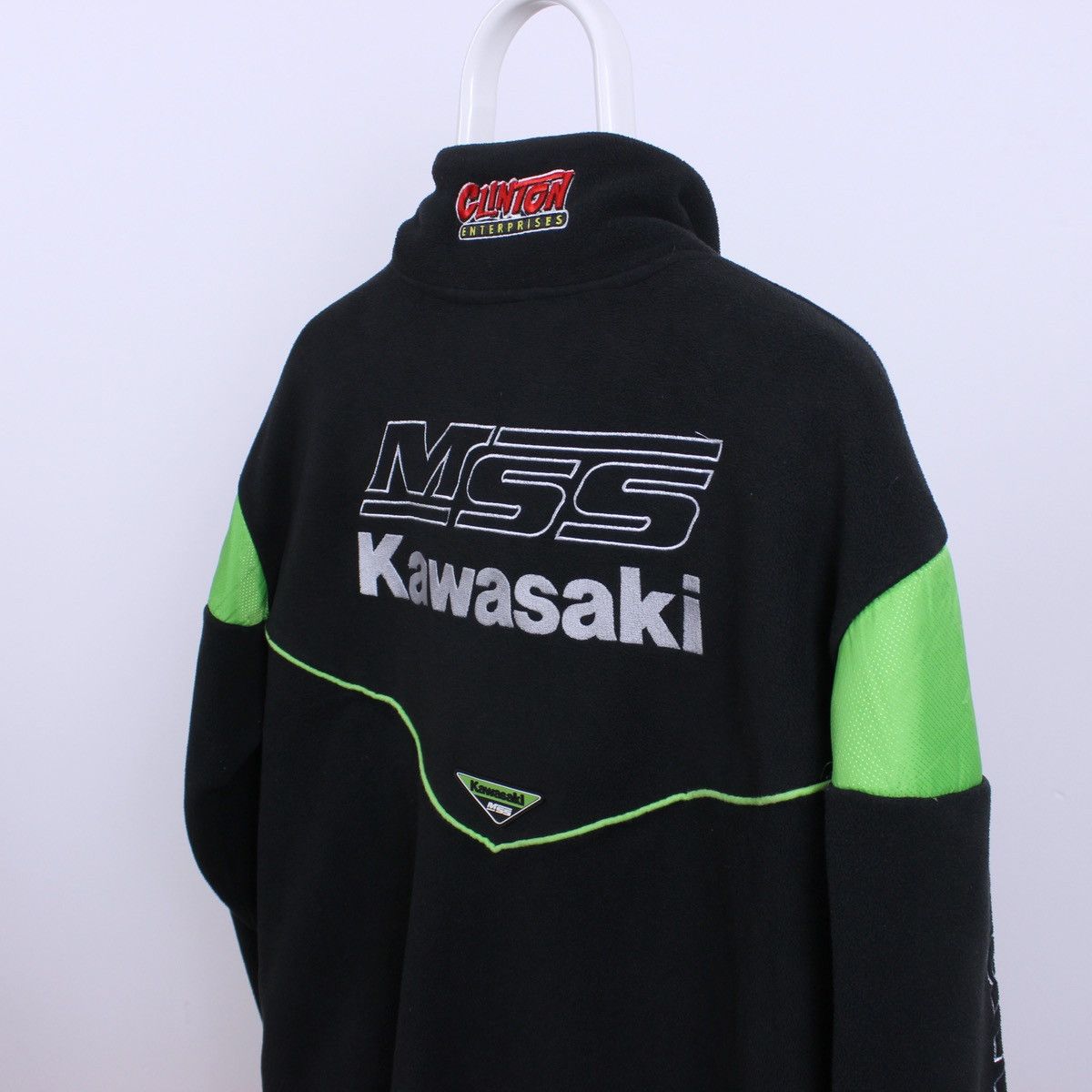 Vintage Vintage MSS Kawasaki Racing Team Racing Zip Fleece Size US M / EU 48-50 / 2 - 8 Thumbnail