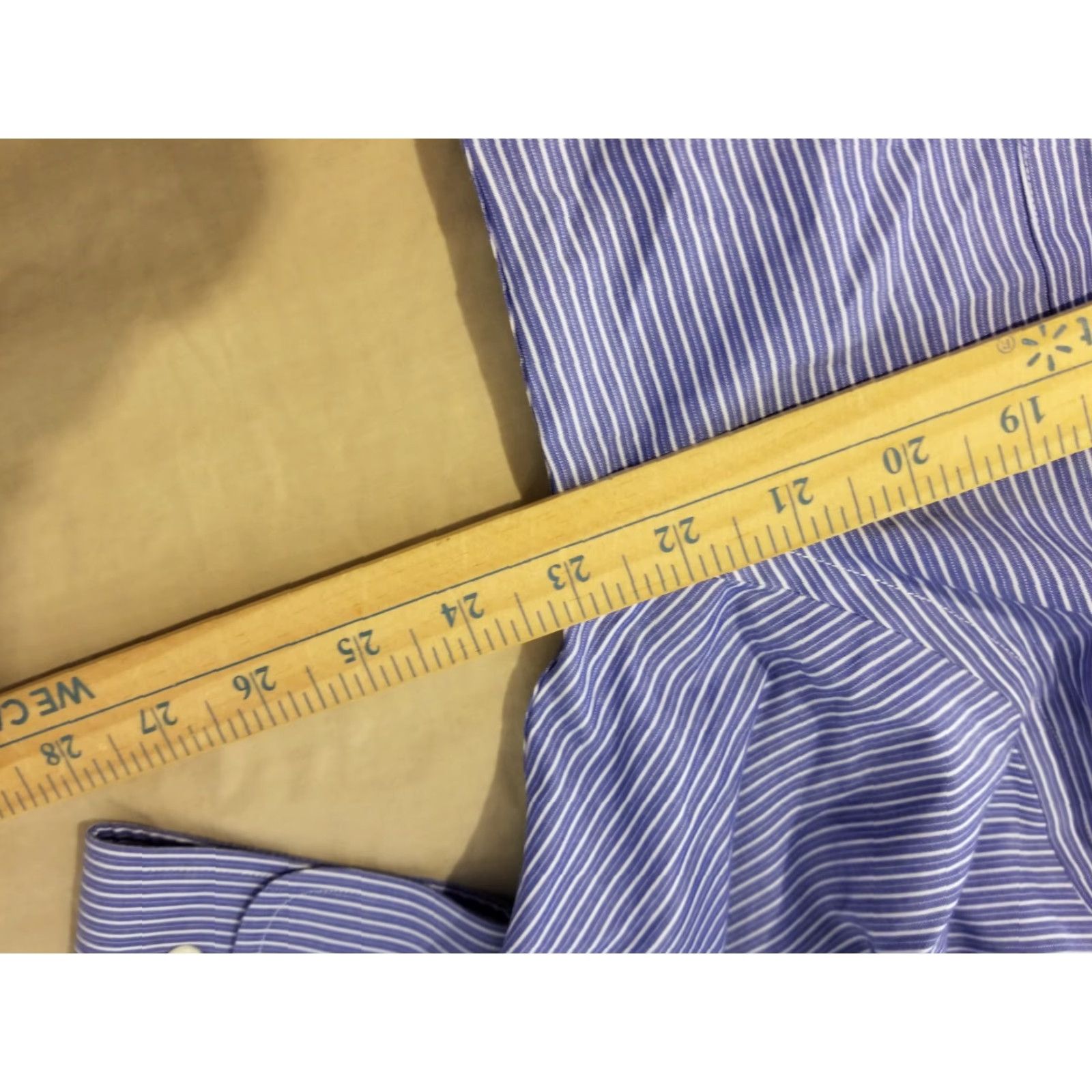 Brooks Brothers Brooks Brothers Dress Shirt Blue Cotton 16 34 35 Button Mens Shirt Regular Size 16 Blue CottonMens Dress Shirt Size 42R - 4 Thumbnail