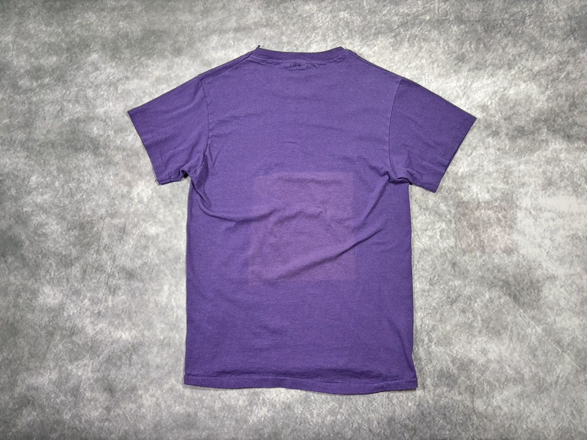 Vintage Vintage Hanes Blank Tee Made in USA 1990s Sun Faded Bleached Size US S / EU 44-46 / 1 - 10 Thumbnail