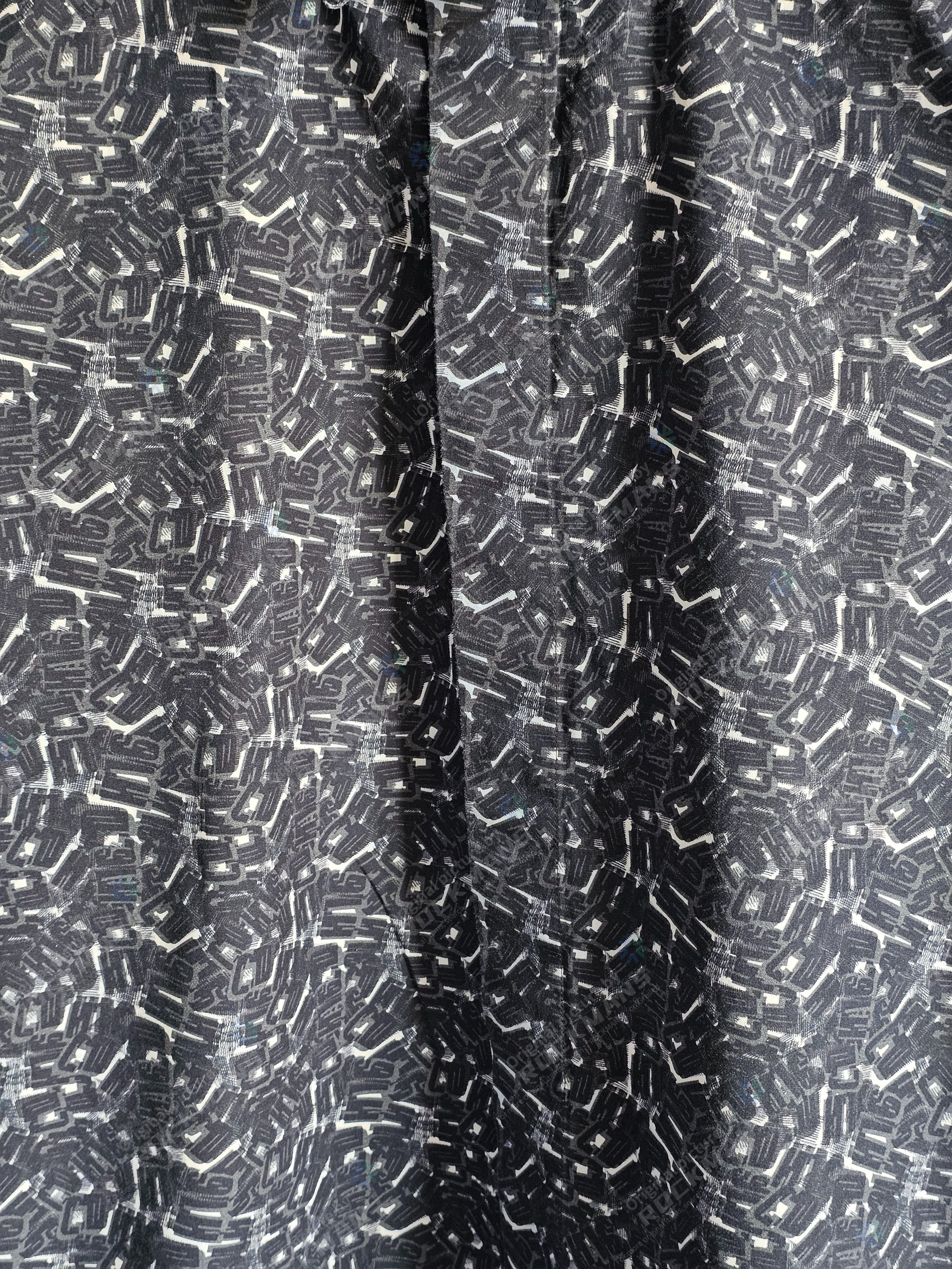 Dior Dior Men's Print Shirt Navy Blue Size 41 Size US M / EU 48-50 / 2 - 2 Thumbnail