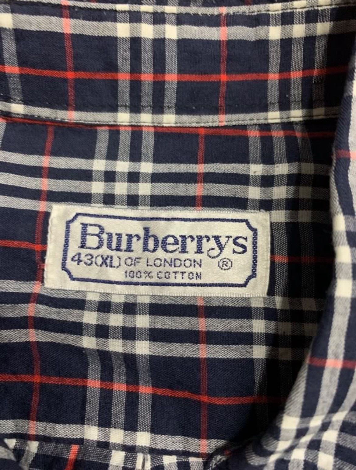 Burberry Burberry Nova Check Button Up Shirt Mens Size XL Size US XL / EU 56 / 4 - 3 Thumbnail