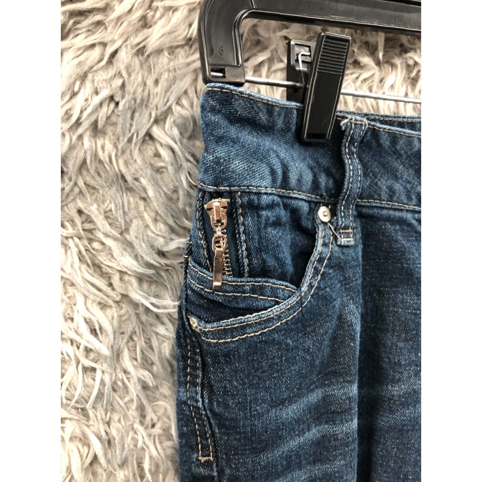 Vintage Paris Blues Jeans Low Rise Straight Womens Size Small Medium Wash Blue Size 28" / US 6 / IT 42 - 5 Thumbnail