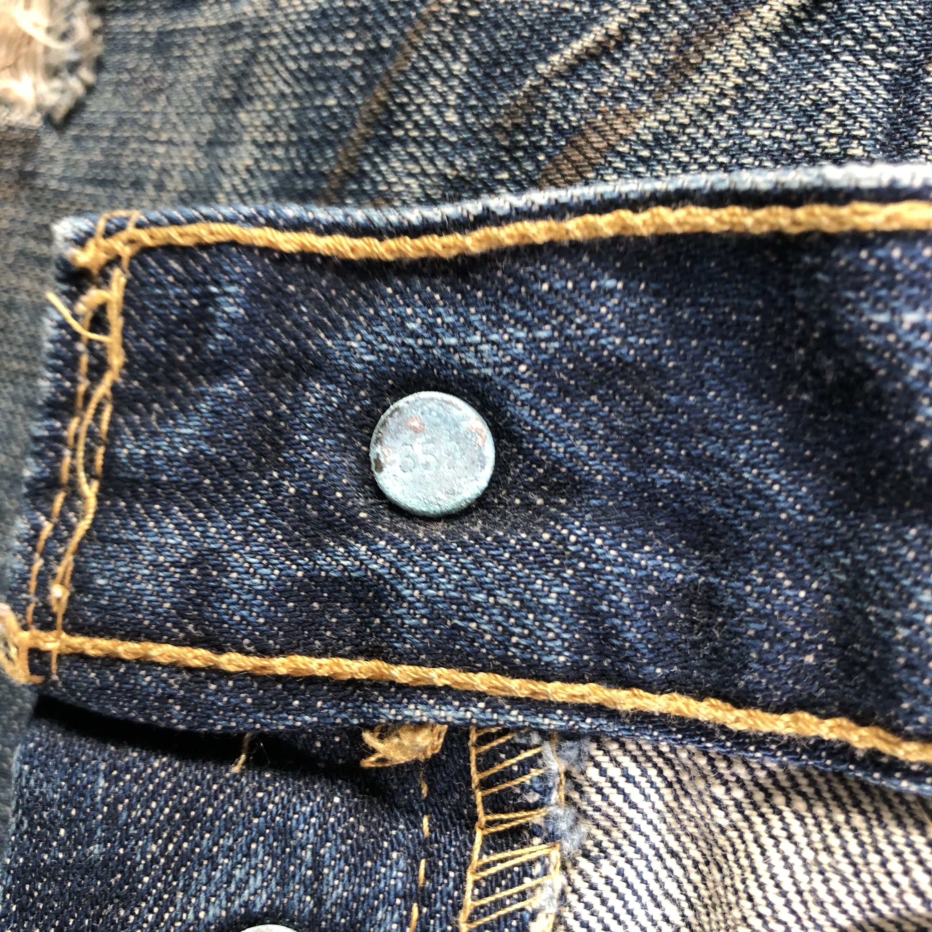 Levi's Vintage Levis 501 Jeans Distressed Denim KJ2947 Size US 32 / EU 48 - 9 Thumbnail