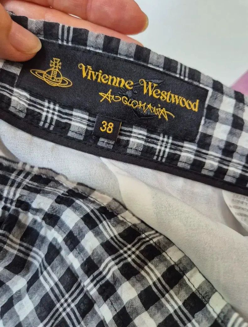 Vivienne Westwood Vivienne Westwood size2 Grid skirt pants Size 27" / US 4 / IT 40 - 3 Thumbnail