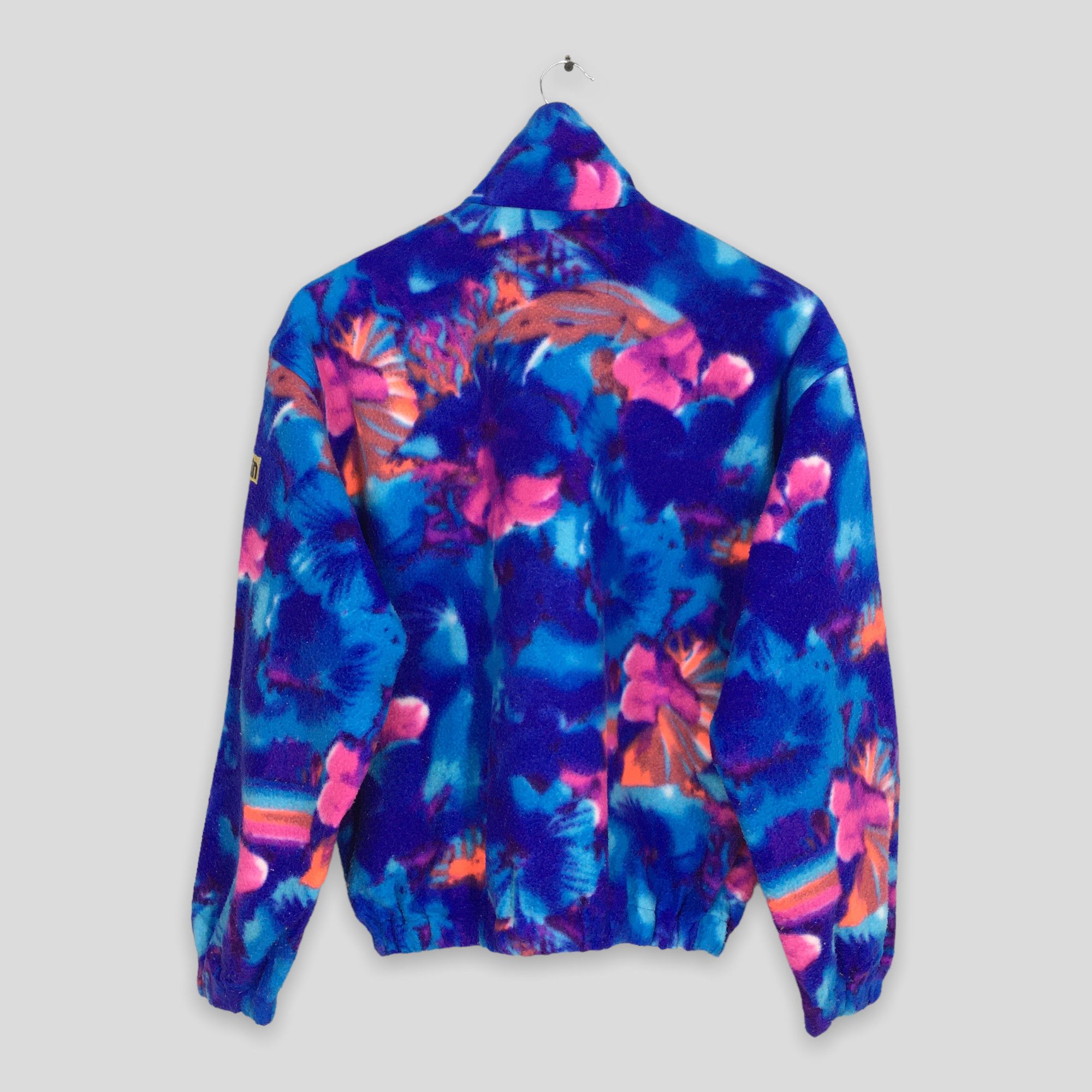 Goldwin Vintage Goldwin Japan Floral Fleece Jacket Medium Size US M / EU 48-50 / 2 - 8 Thumbnail