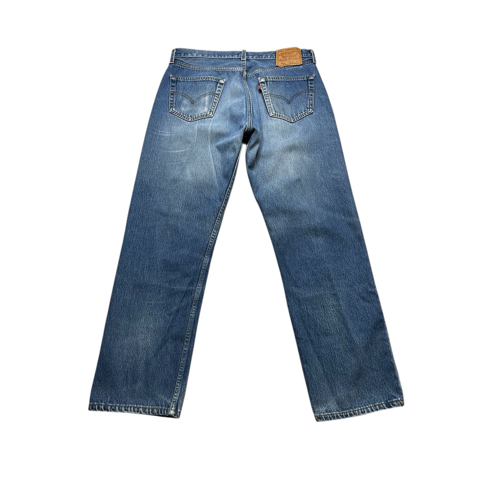 Levi's Vintage 90s Levi's 501xx Jeans USA actually size 34x29.5 Size US 38 / EU 54 - 5 Thumbnail