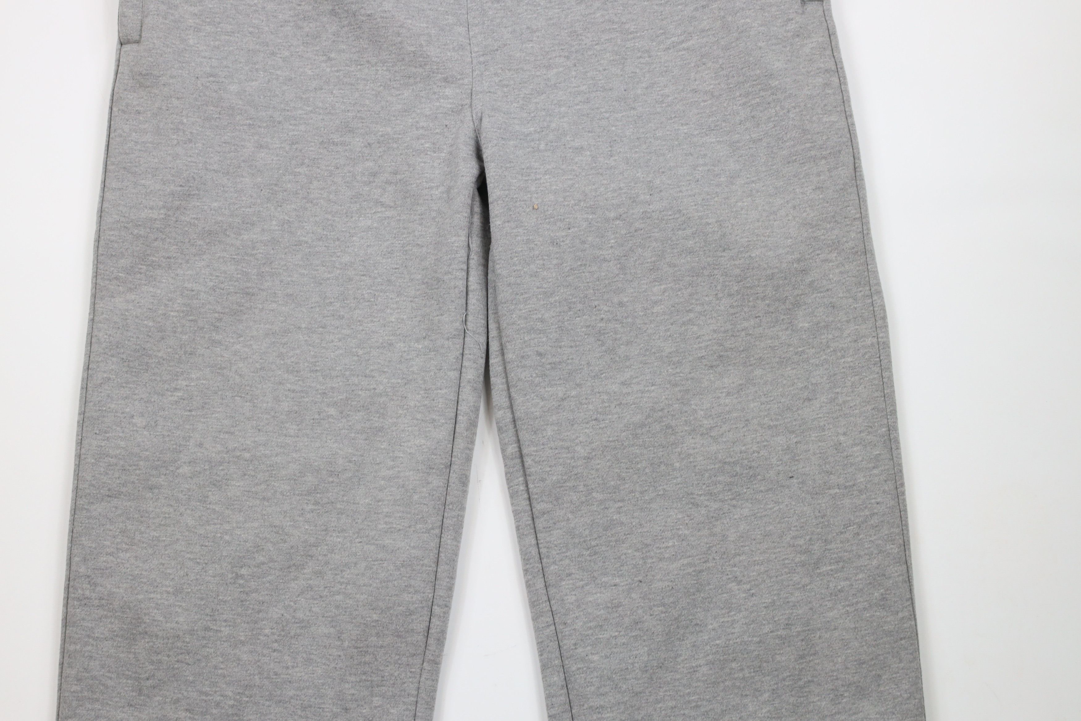 Vintage Vintage 90s Streetwear Heavyweight Wide Leg Sweatpants Gray Size US 40 / EU 56 - 3 Thumbnail