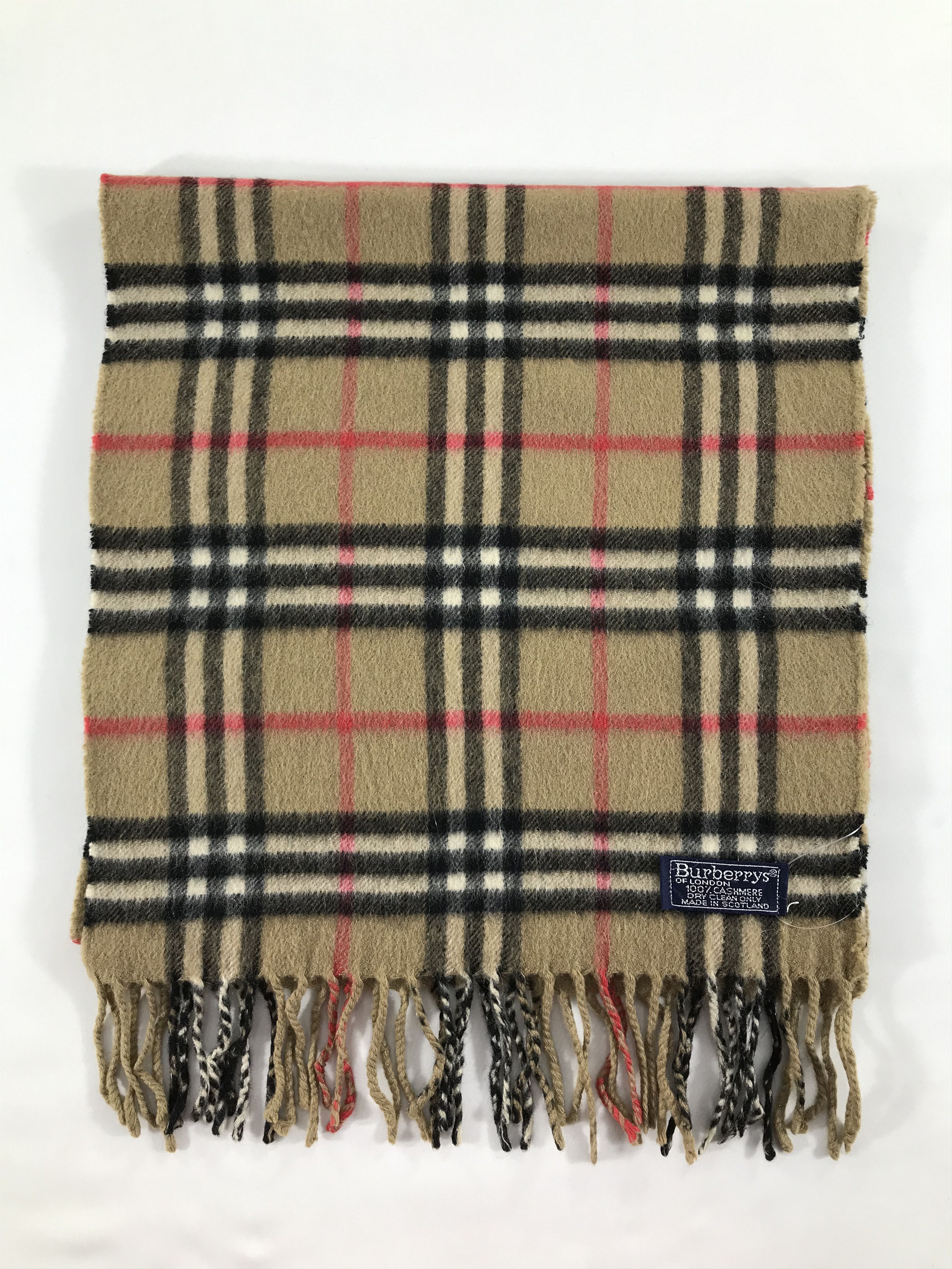 Burberry Vintage Burberry Scarf/Muffler/Neckwear MF1395 Size ONE SIZE - 2 Thumbnail