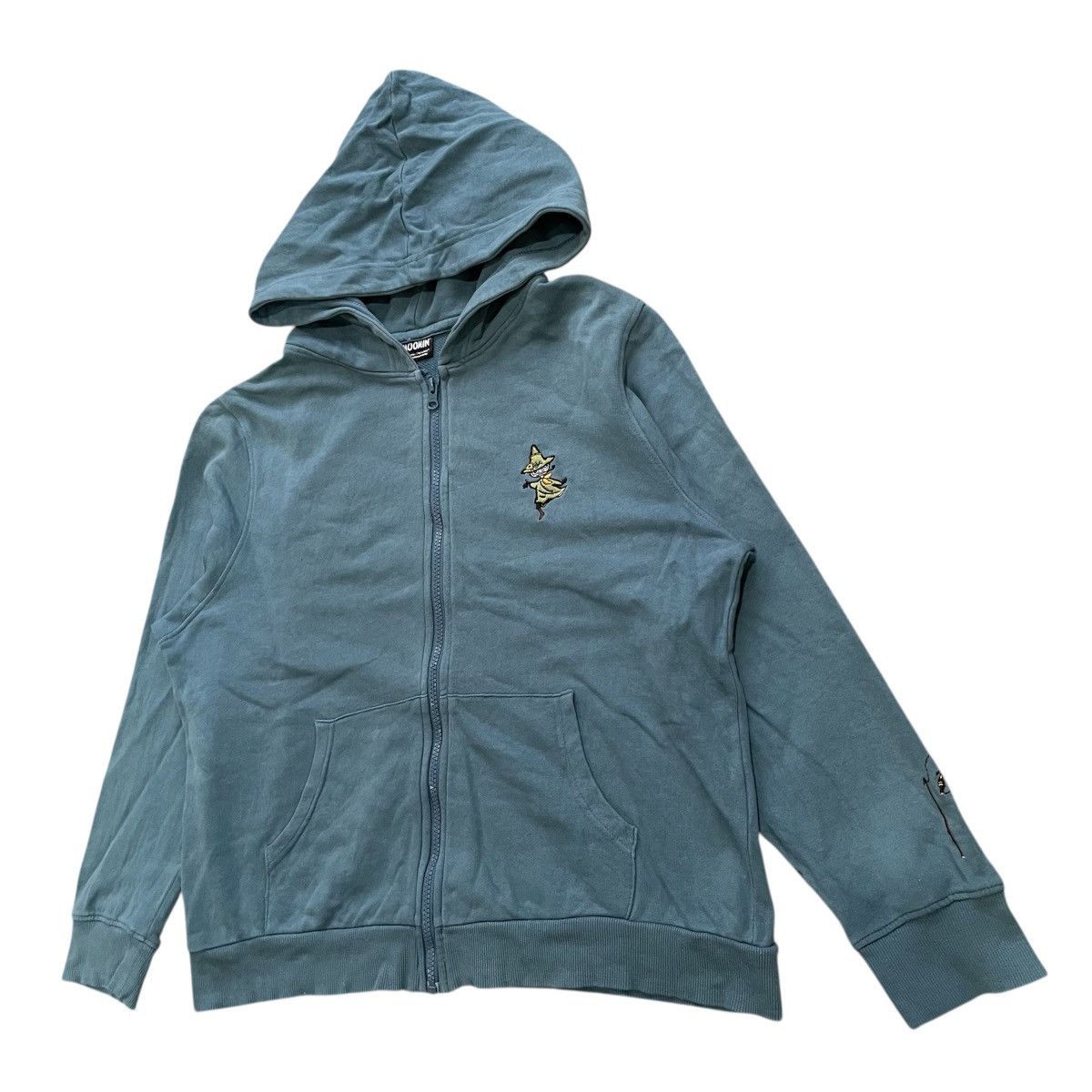Anime Vintage Moomin Snufskin Fullzip Hoodie Size M / US 6-8 / IT 42-44 - 3 Thumbnail