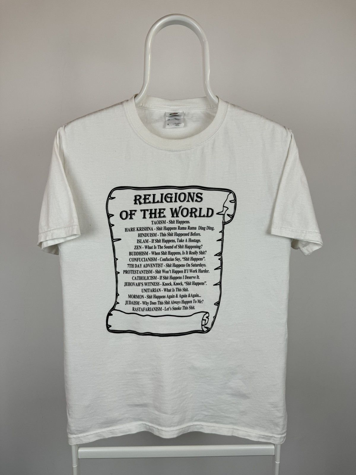 Other Vintage Funny Tee Religions Of The World Size US S / EU 44-46 / 1 - 1 Thumbnail