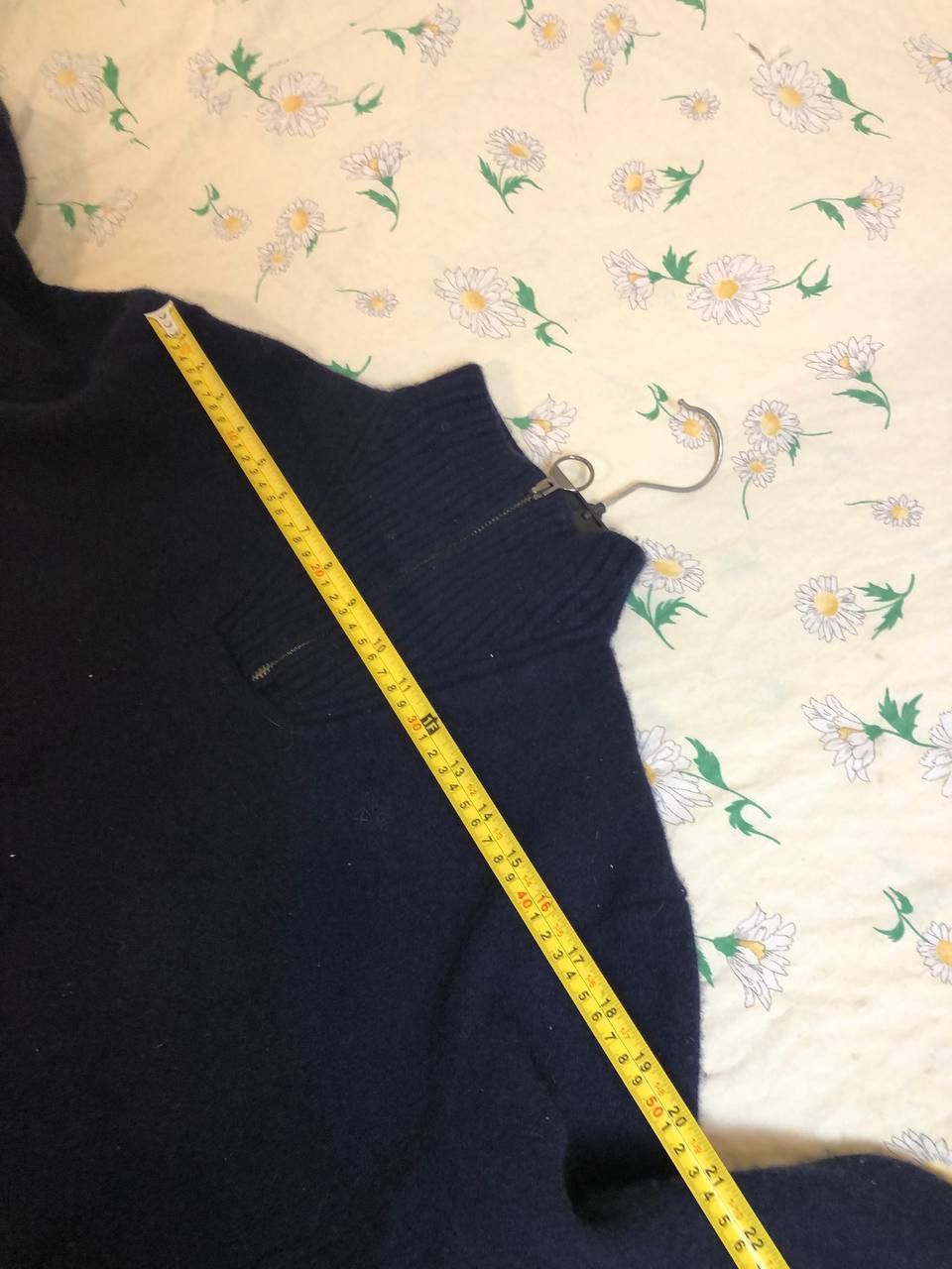 Barbour VintageBarbour 100 % Lambs Wool Quarter Zip Sweater Size US XXL / EU 58 / 5 - 7 Thumbnail