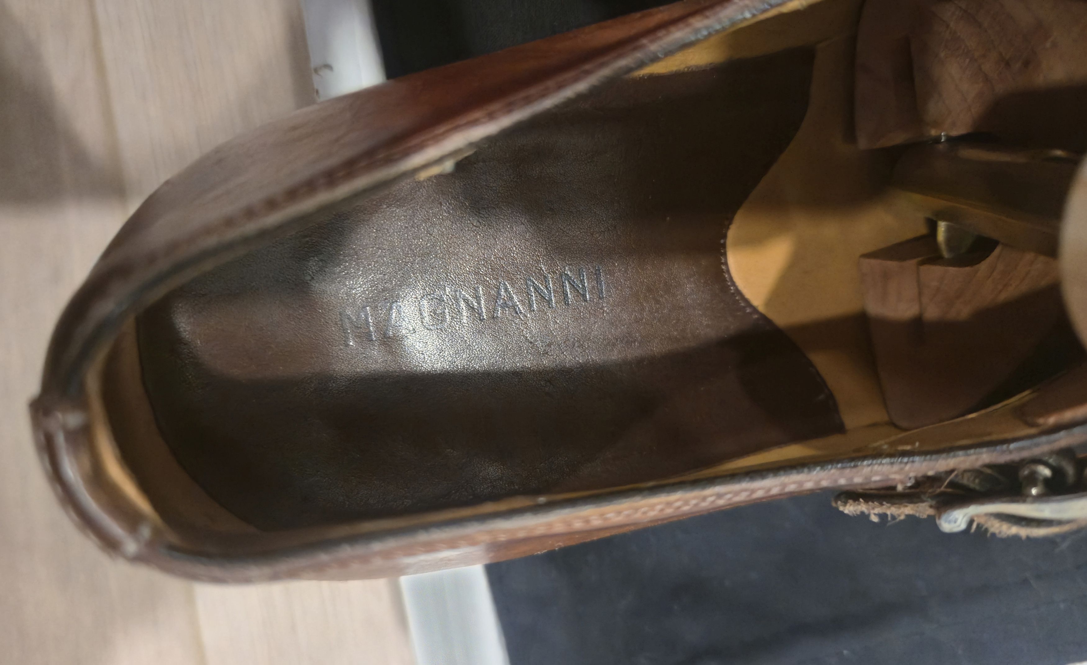 Magnanni Magnanni Brown Monkstrap Shoes Size US 7 / EU 40 - 4 Thumbnail