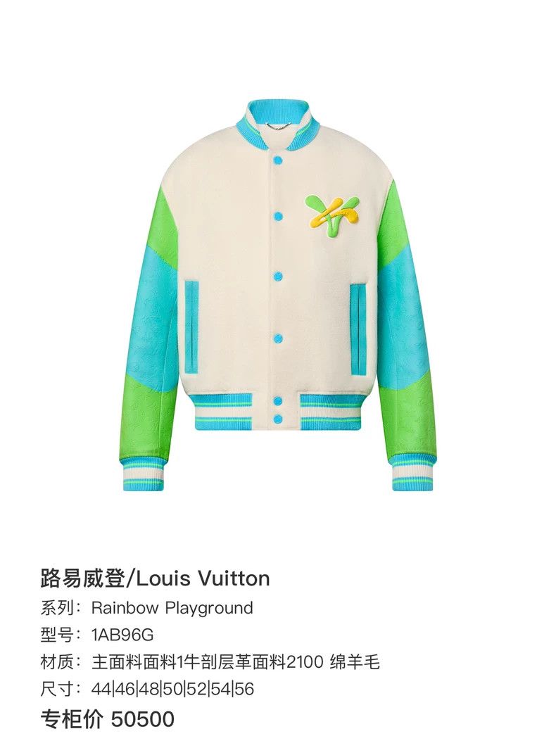 Louis Vuitton Louis Vuitton Multicolor cartoon monogrammed embroidered si Size US S / EU 44-46 / 1 - 6 Thumbnail