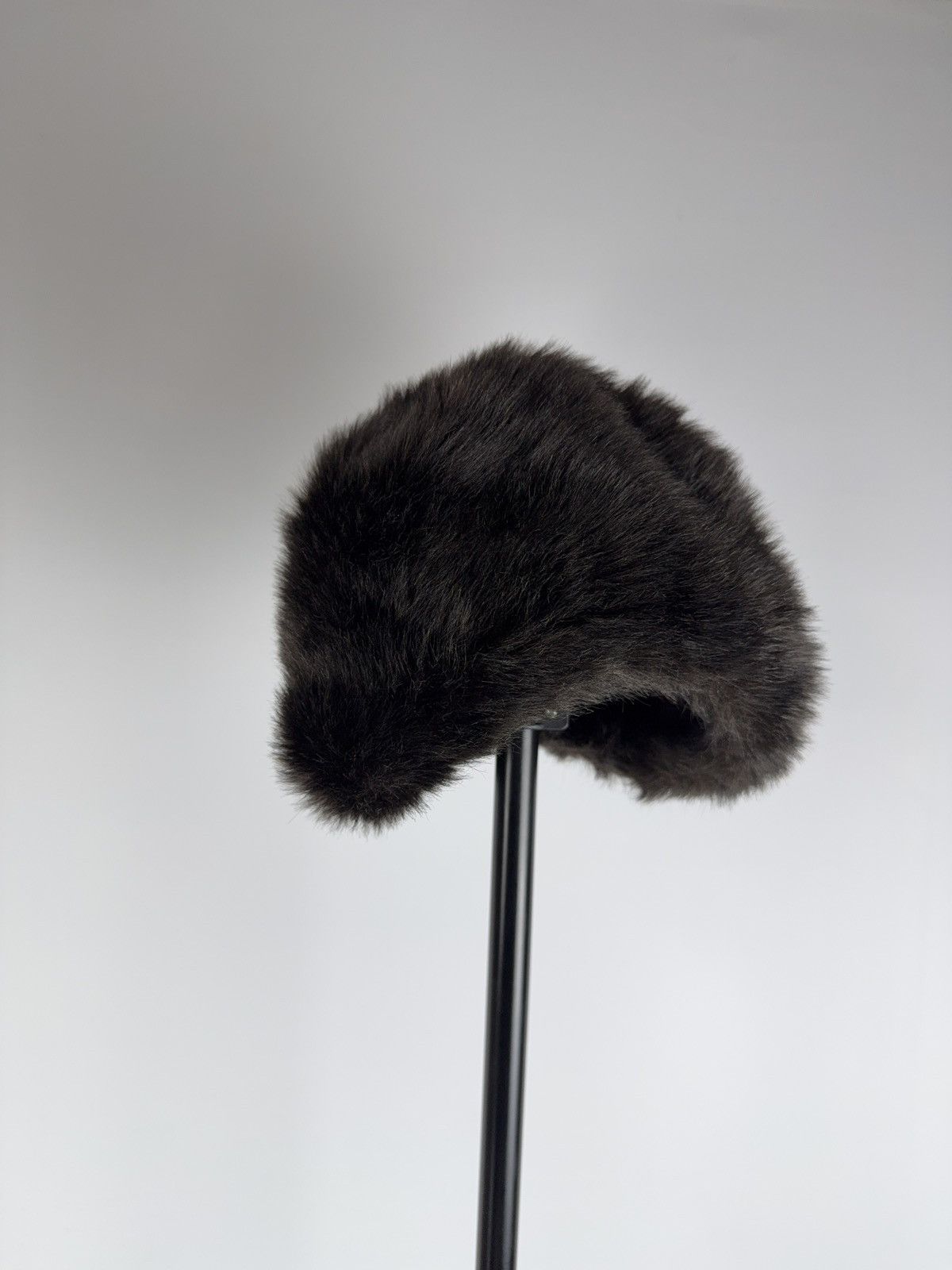 Japanese Brand × Vintage Y2K American Vintage Fur Fuzzy Hat Ushanka Beauty Beast Size ONE SIZE - 1 Thumbnail
