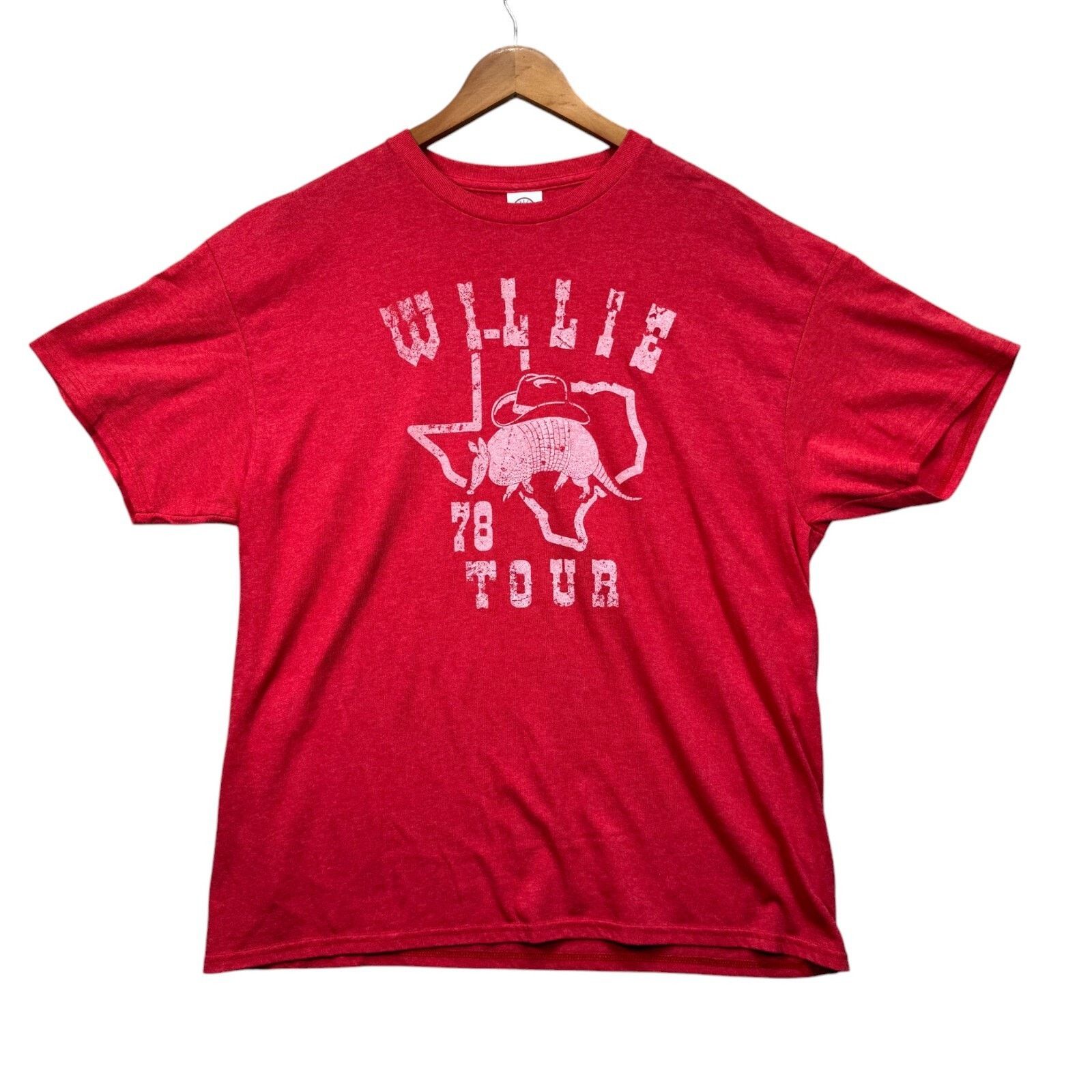 Delta Willie Nelson Stardust TX Tour Mens T Shirt Country Music XL Size US XL / EU 56 / 4 - 1 Thumbnail