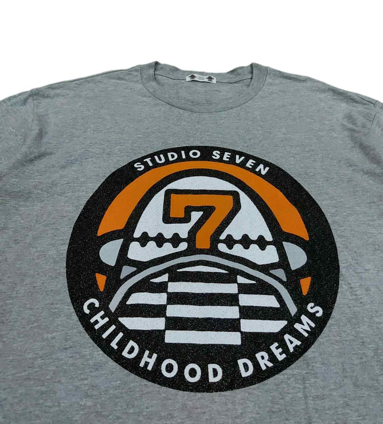 Japanese Brand × Studio Seven Rare! Studio Seven Childhood Dreams Big Logo Tee Size US XL / EU 56 / 4 - 4 Thumbnail