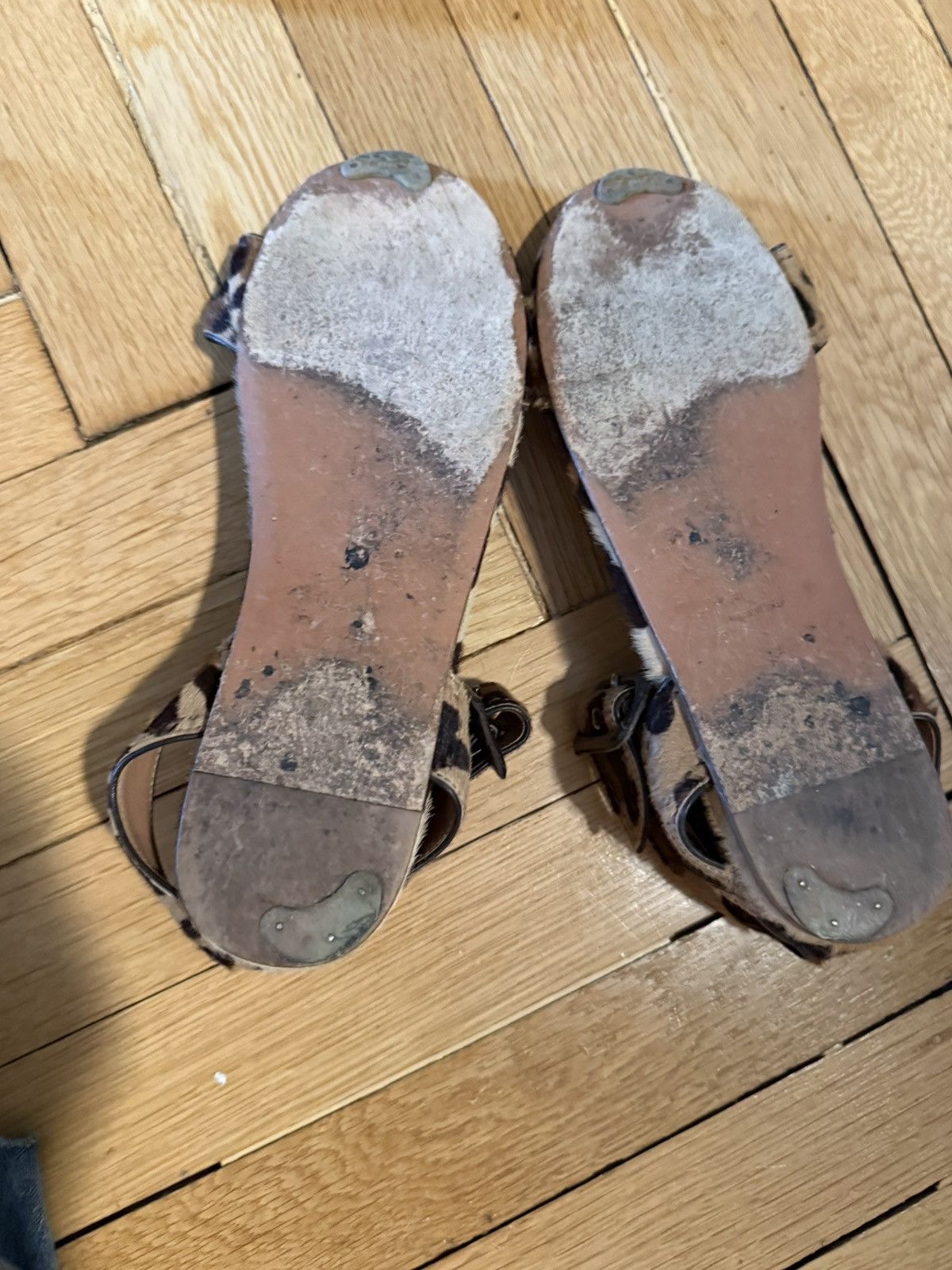 Alaia Alaia sandals size 10 leopard Size US 10 / IT 40 - 4 Thumbnail