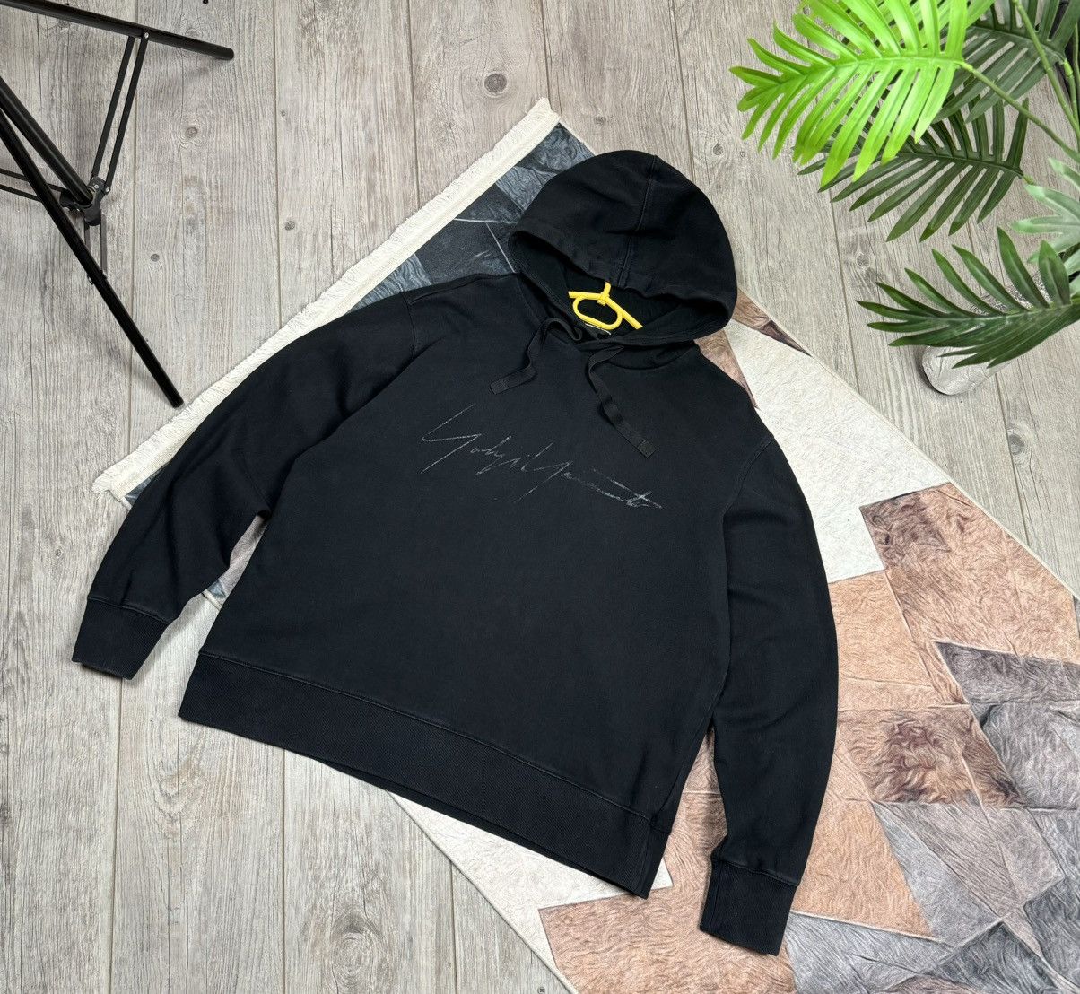 Yohji Yamamoto Signature Hoodie | Grailed