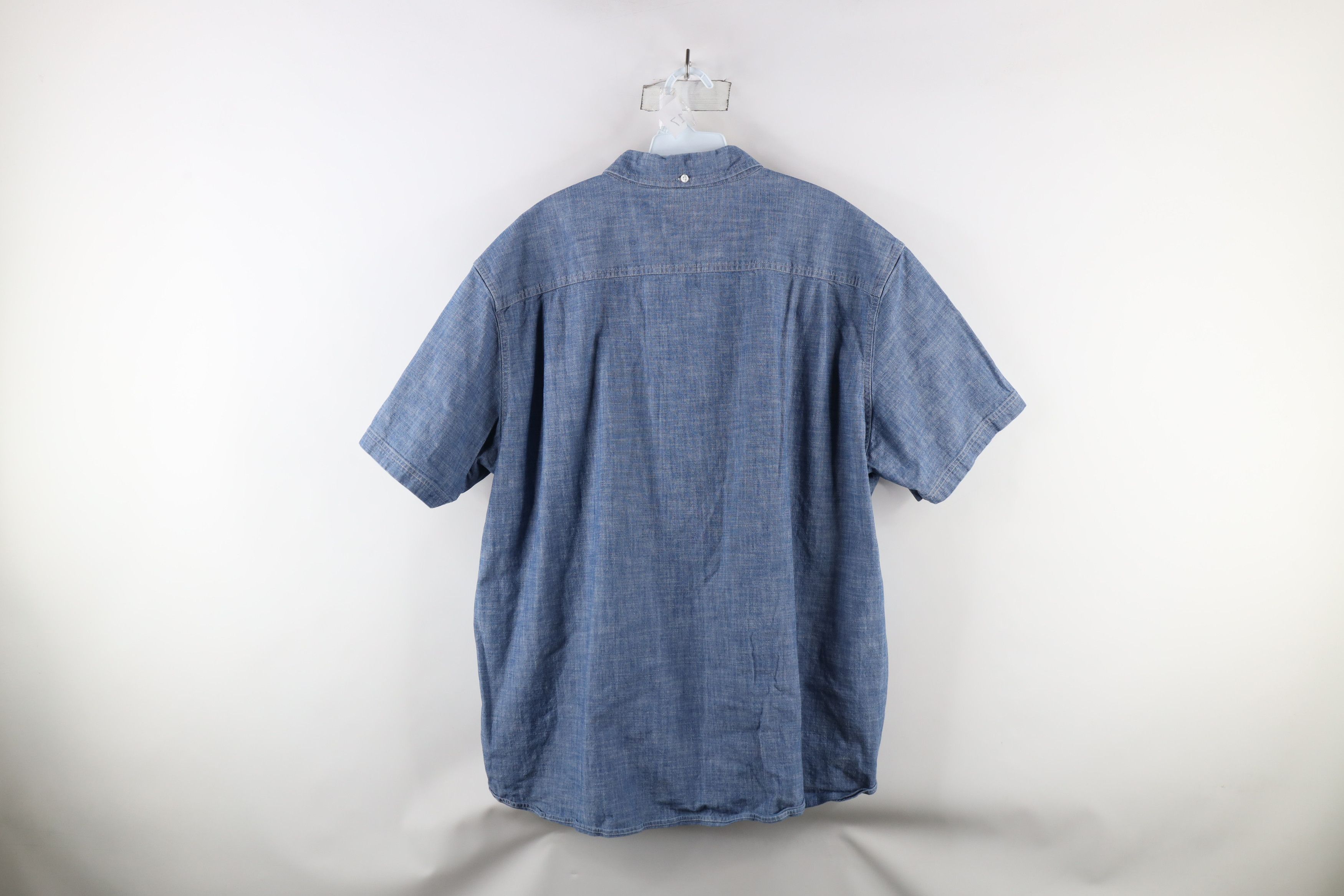 L.L. Bean × Vintage Vintage LL Bean Short Sleeve Collared Button Down Shirt Size US XXL / EU 58 / 5 - 7 Thumbnail