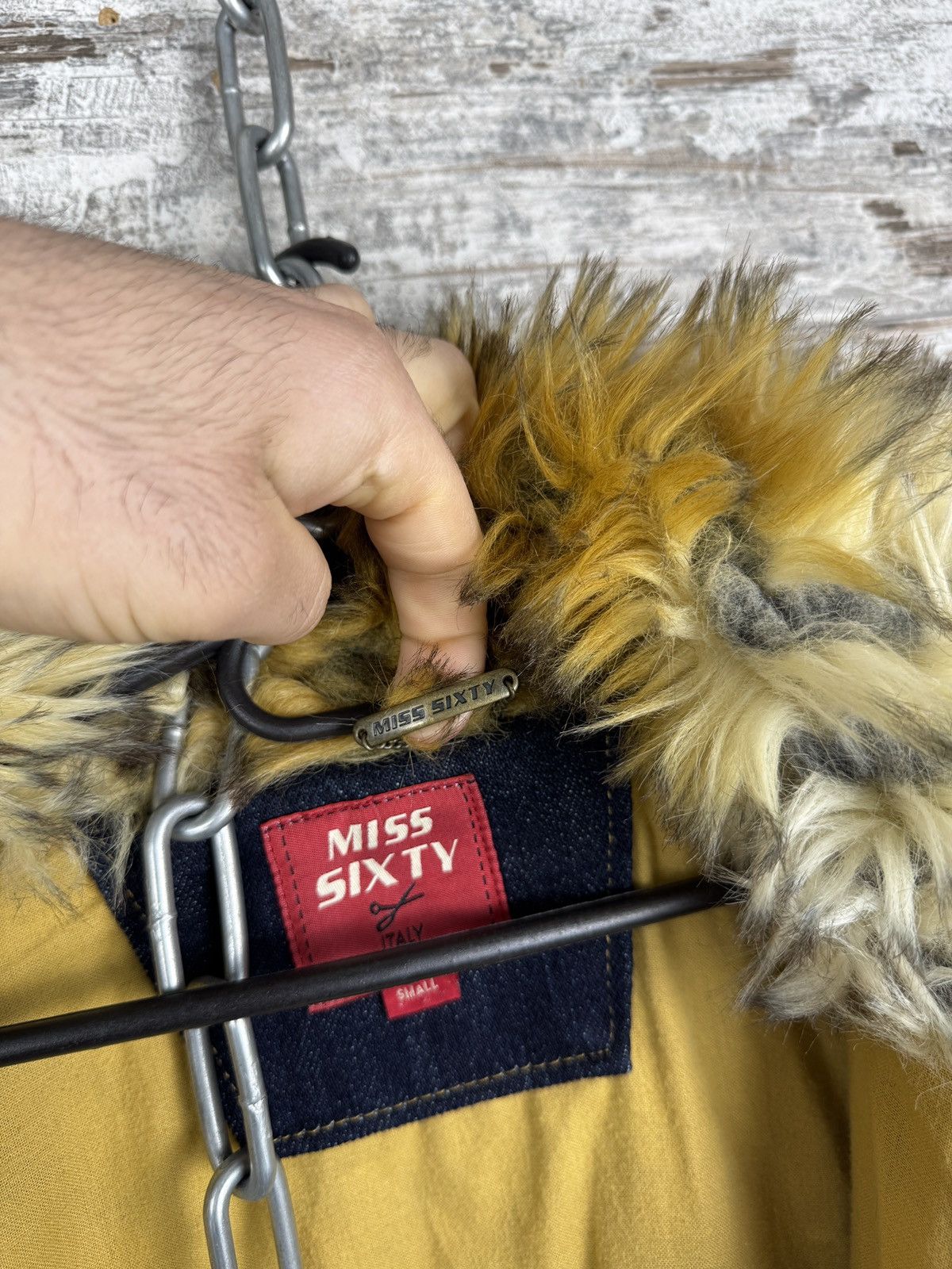 Miss Sixty Miss Sixty Fox Graphic Teddy Faux Fur Coat Y2K Sherpa Jacket Size S / US 4 / IT 40 - 14 Thumbnail
