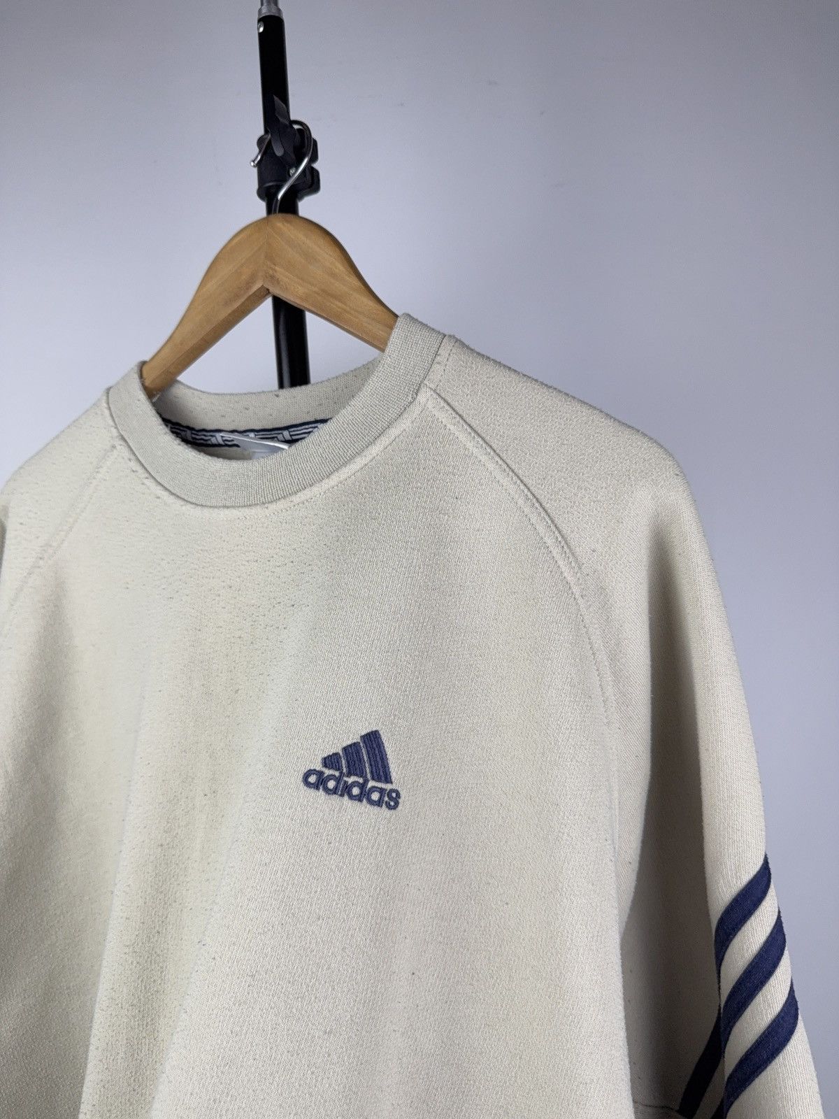Adidas Vintage 90s Retro y2k Oversize Adidas Sweatshirt Size US L / EU 52-54 / 3 - 2 Thumbnail