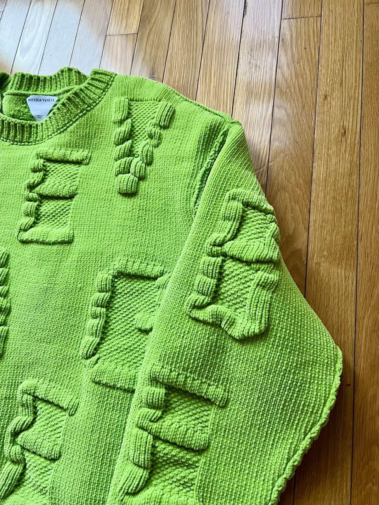Bottega Veneta Bottega Veneta Alphabet Sweater Sz XL Size US XL / EU 56 / 4 - 10 Thumbnail