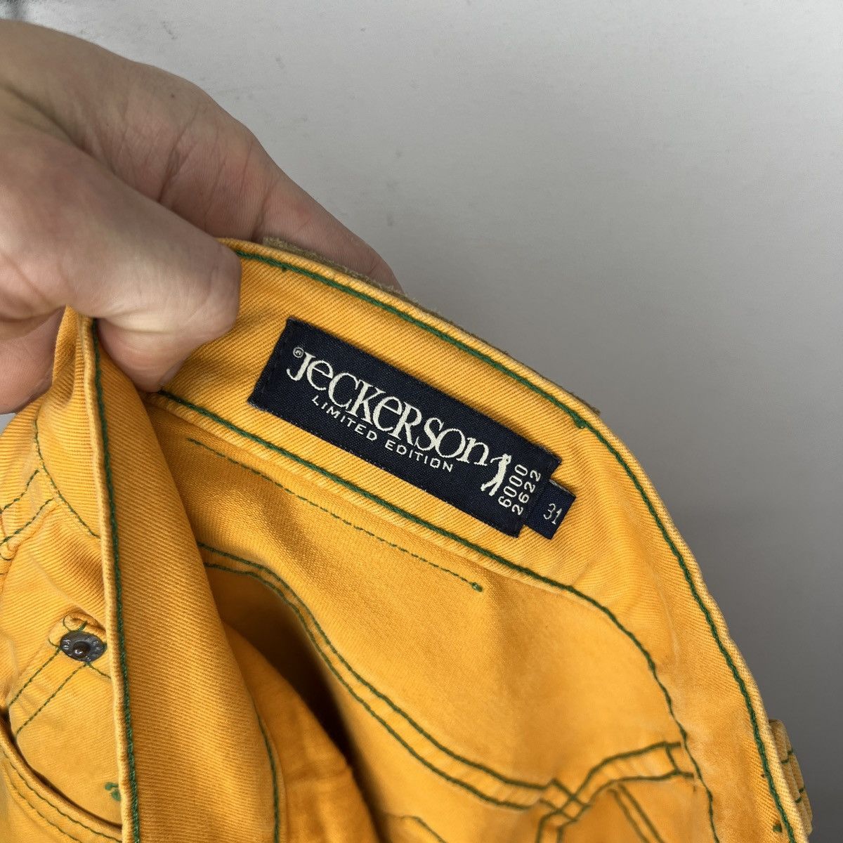 Designer × Vintage Vintage Jackerson ™️ Italian Designers Pants Trousers Denim Size US 31 - 11 Thumbnail