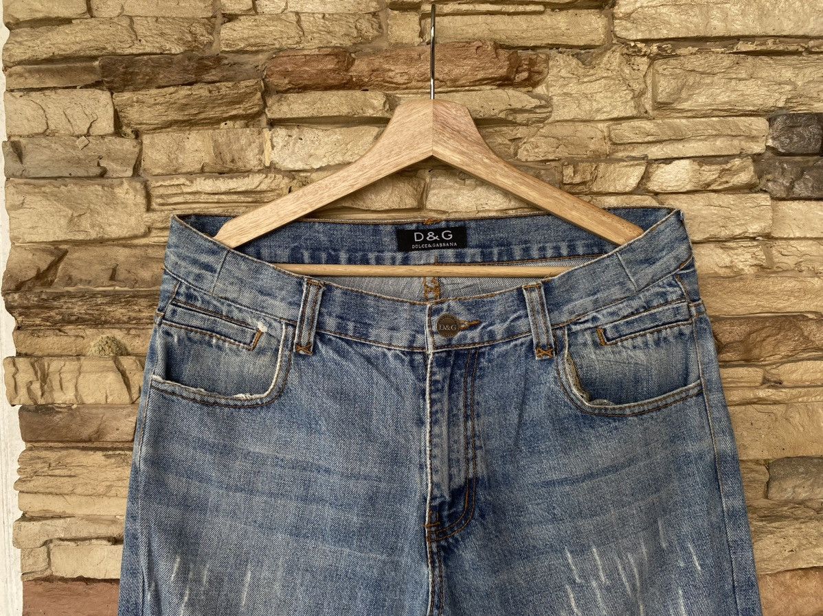 Dolce & Gabbana Vintage Dolce & Gabbana Distressed Ripped Jeans Size US 32 / EU 48 - 7 Thumbnail